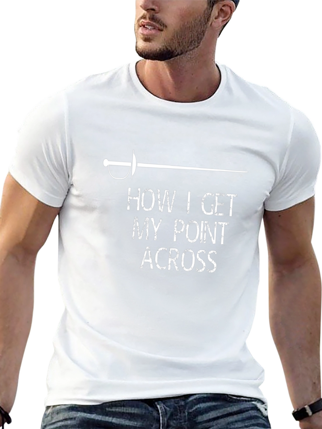 How I Get My Point Across T-Shirt