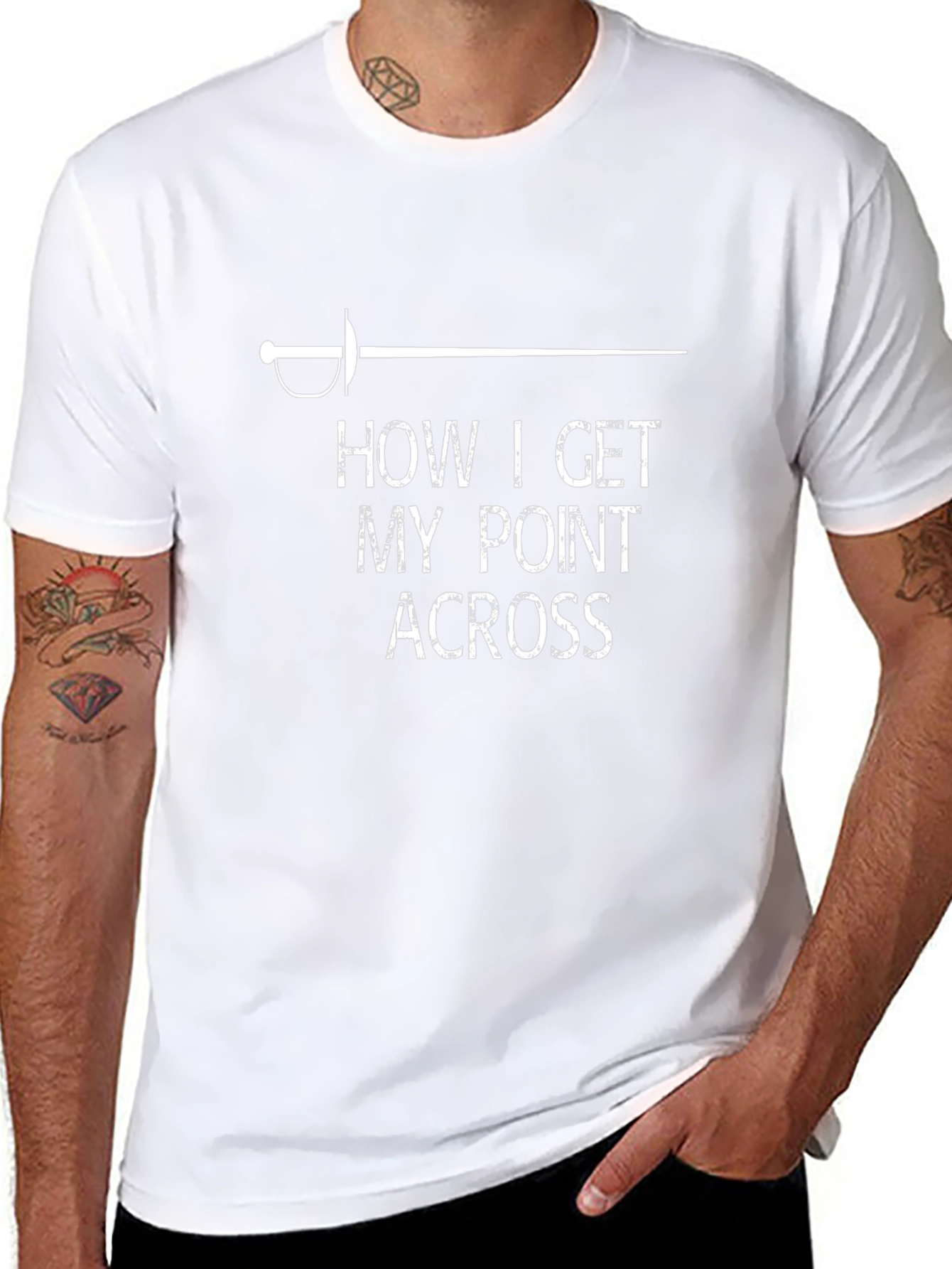 How I Get My Point Across T-Shirt