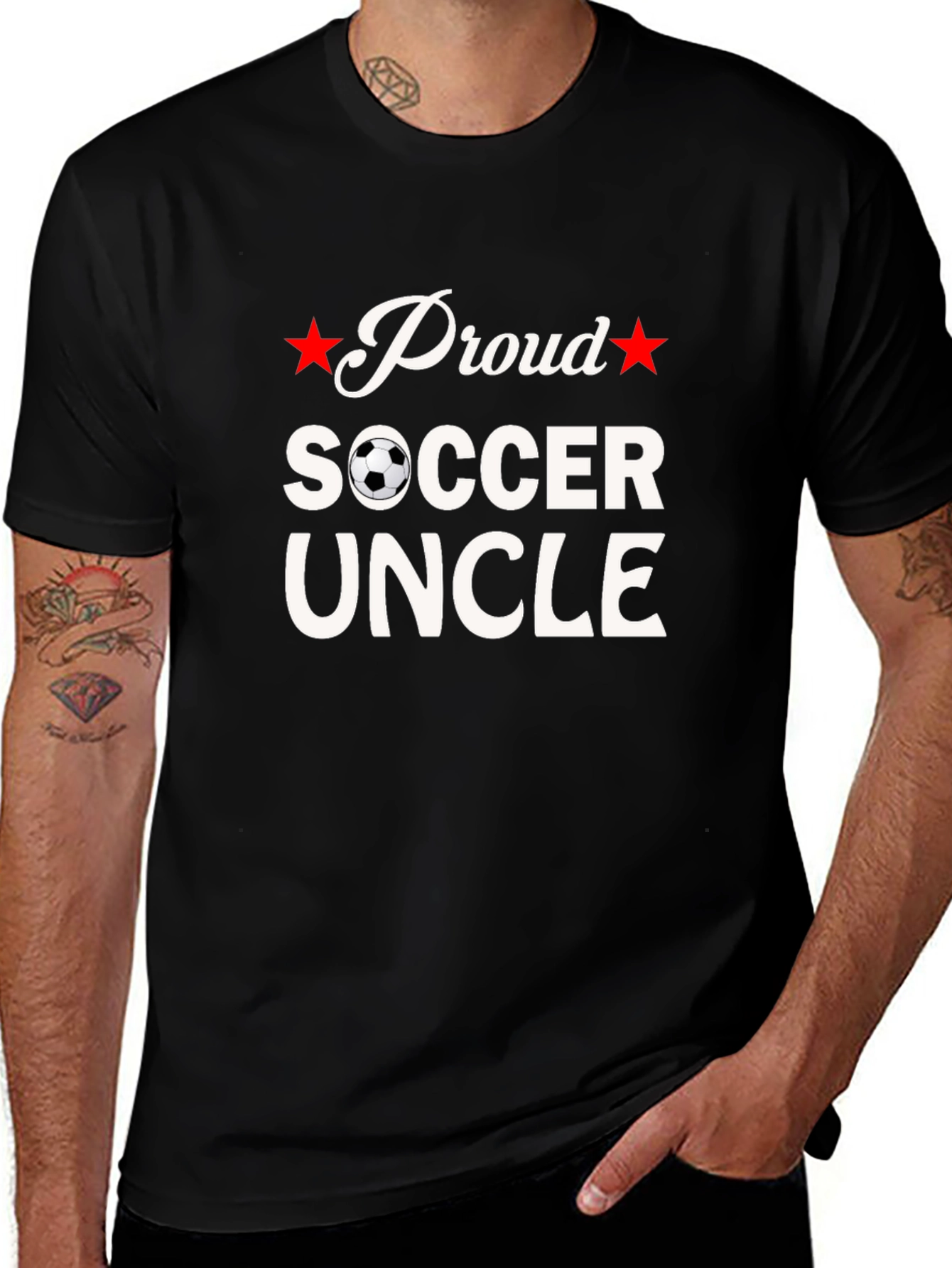 Proud Soccer Uncle T-Shirt | Soccer Fan Apparel