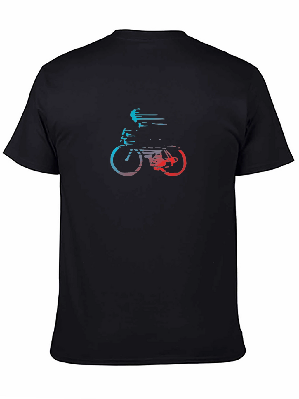Cycling Graphic T-Shirt - Stylish Rider Design