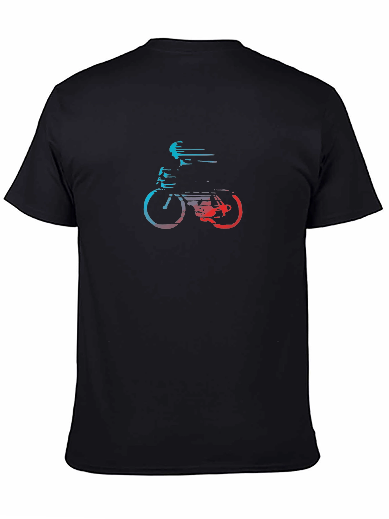 Cycling Graphic T-Shirt - Stylish Rider Design