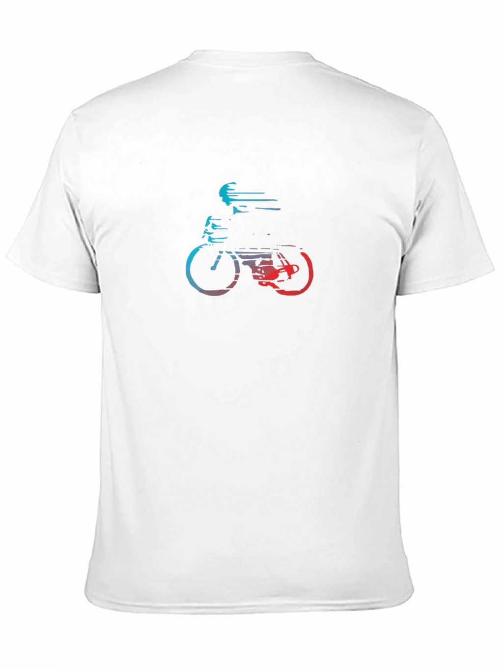 Cycling Graphic T-Shirt - Stylish Rider Design