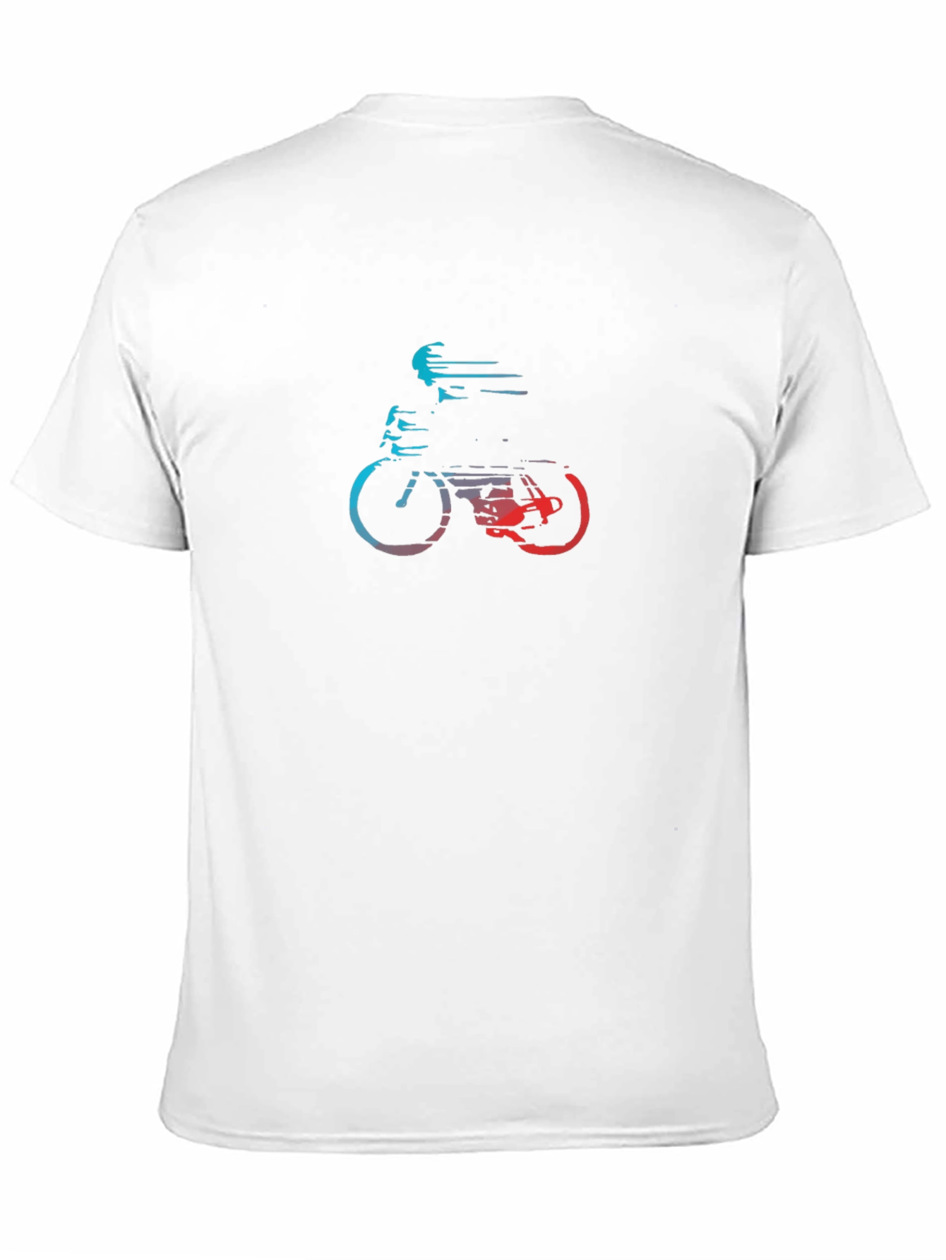 Cycling Graphic T-Shirt - Stylish Rider Design
