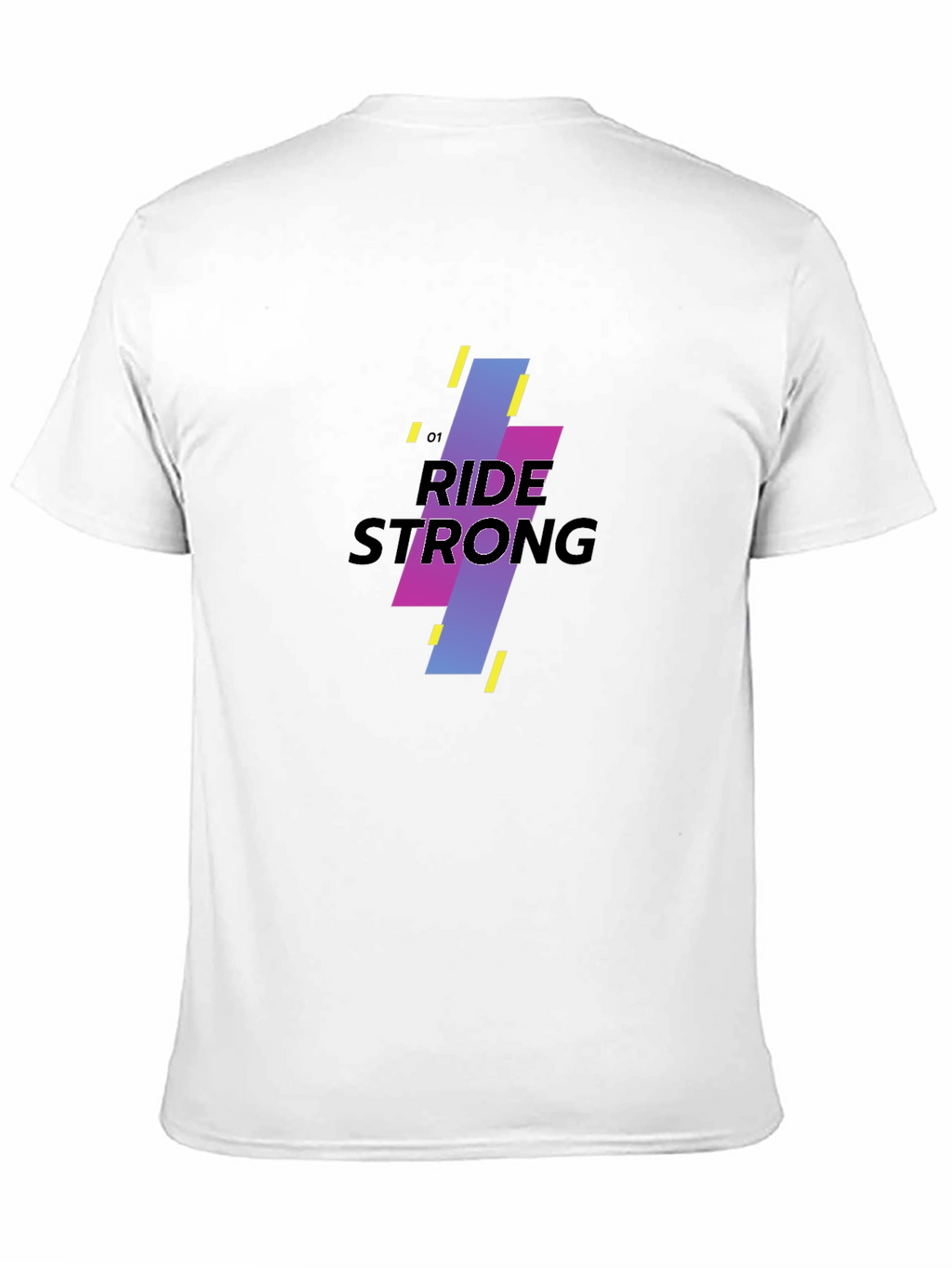 Ride Strong Graphic Black T-Shirt