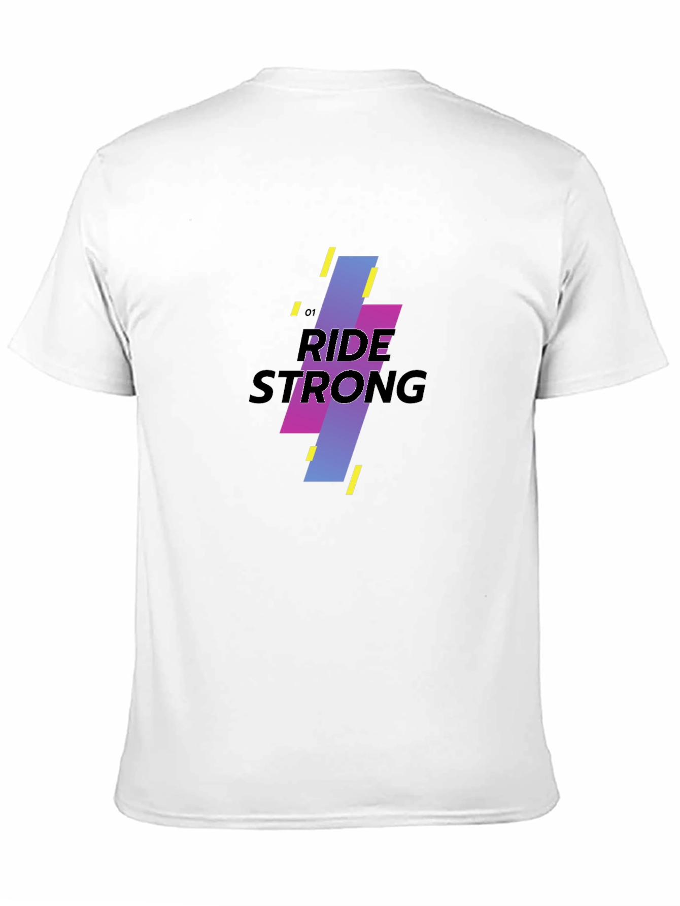 Ride Strong Graphic Black T-Shirt