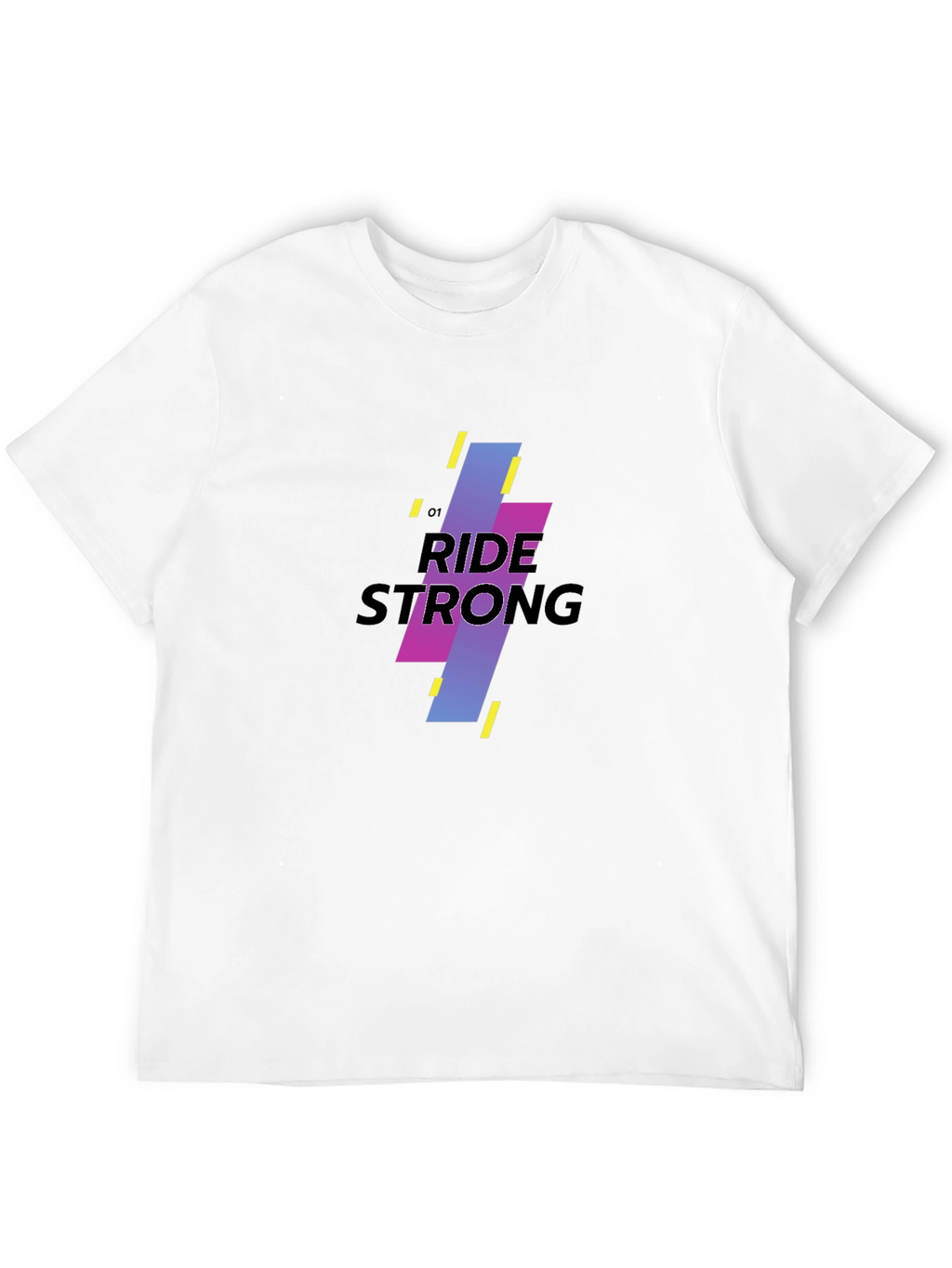 Ride Strong Graphic Black T-Shirt