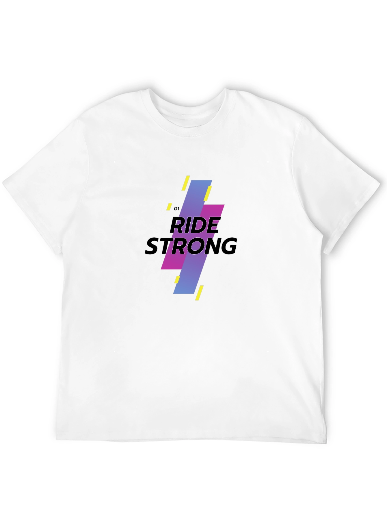 Ride Strong Graphic Black T-Shirt