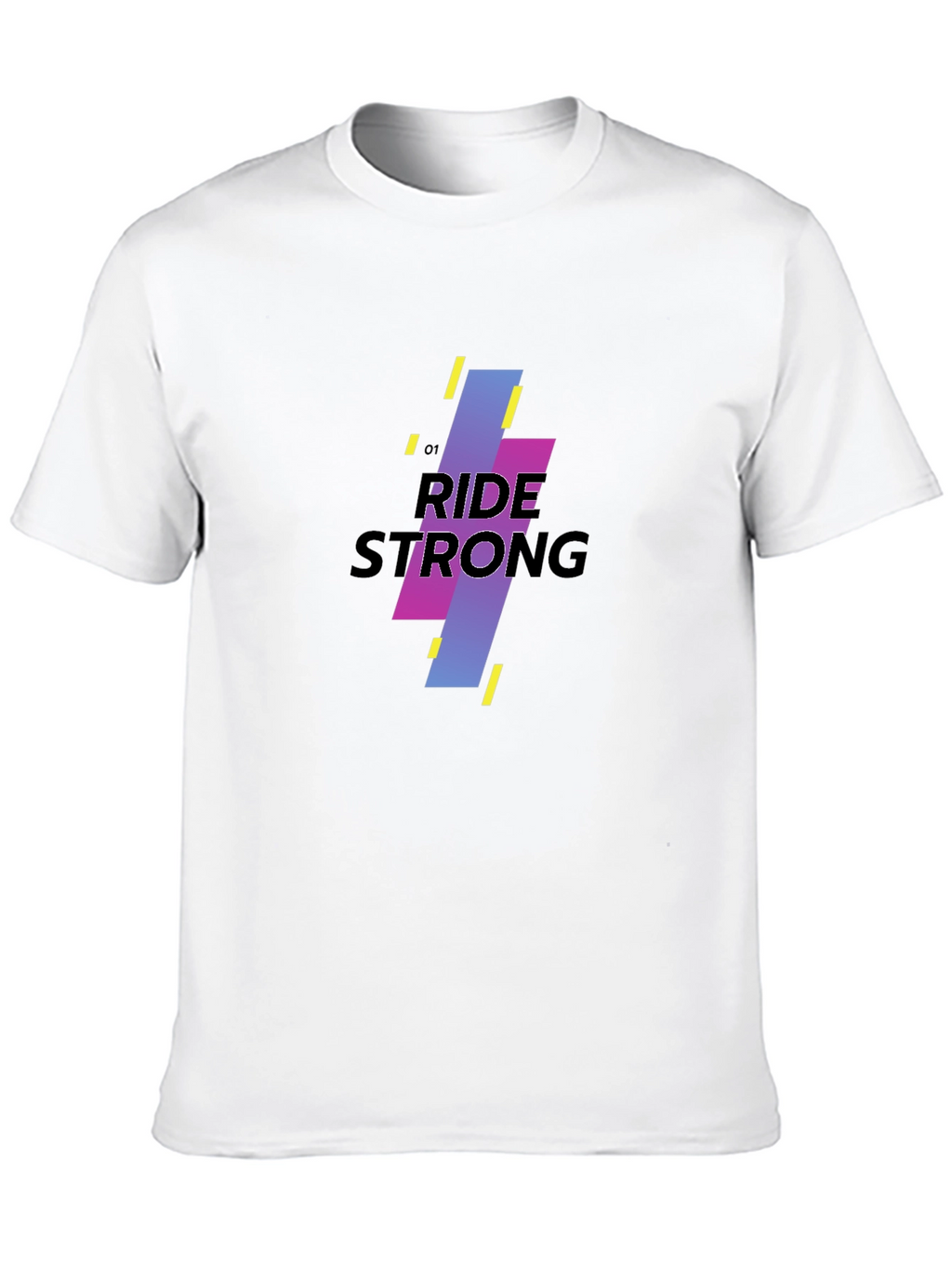 Ride Strong Graphic Black T-Shirt