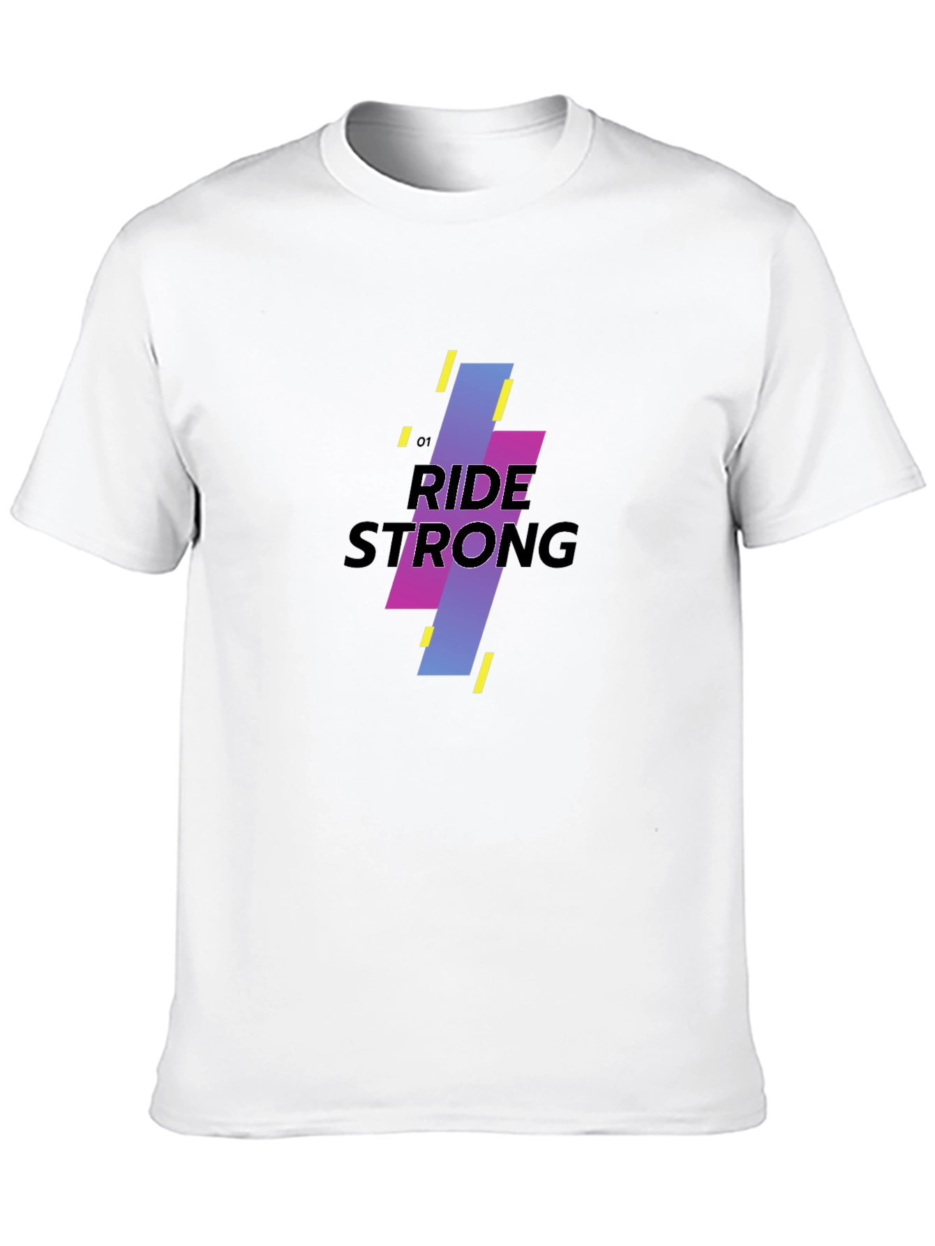 Ride Strong Graphic Black T-Shirt
