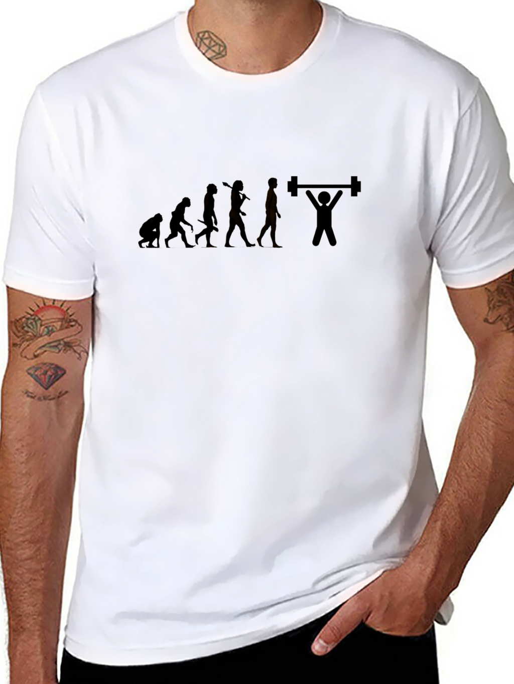 Evolution Weightlifting Black T-Shirt