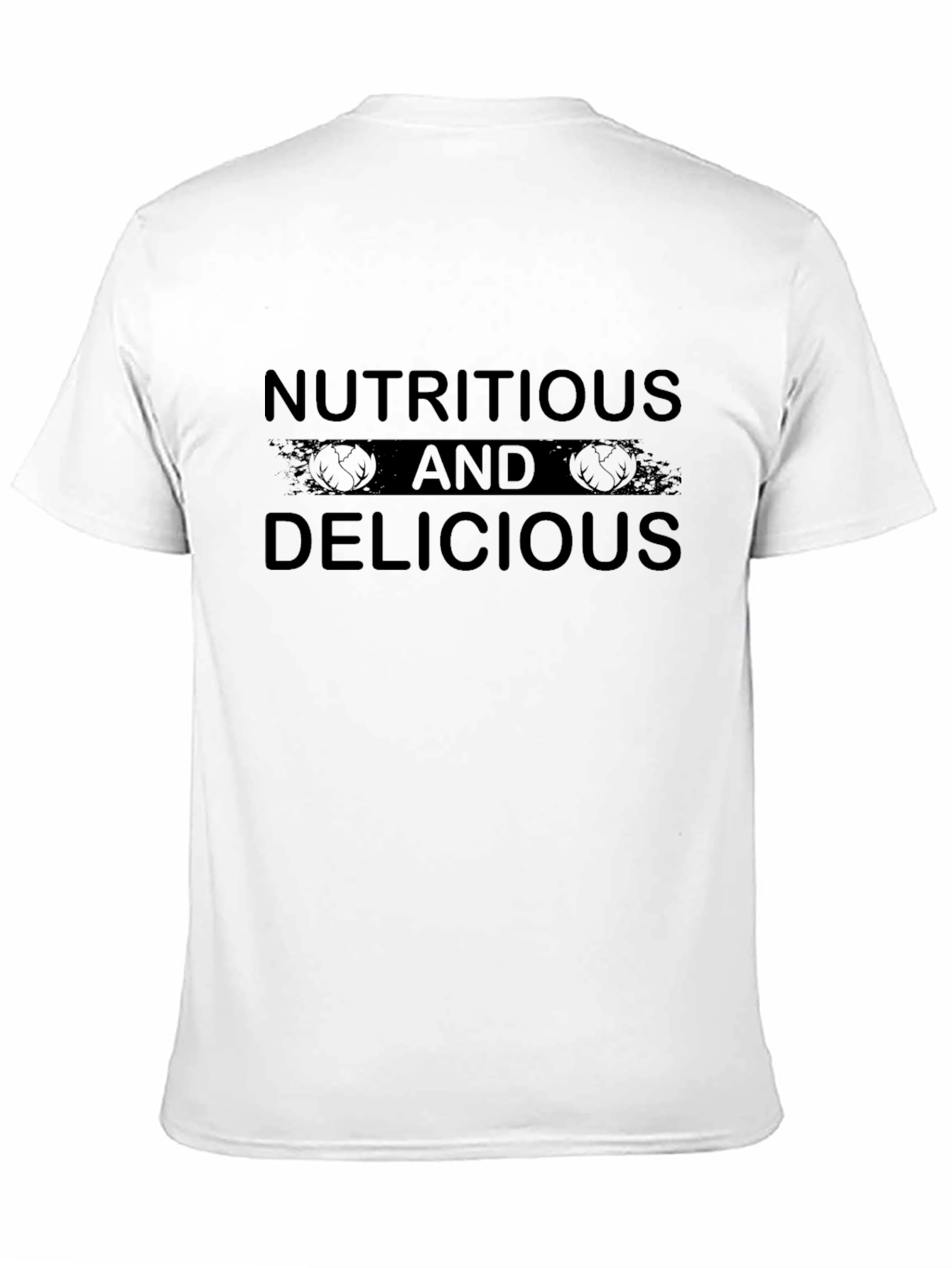 Nutritious and Delicious Black T-Shirt