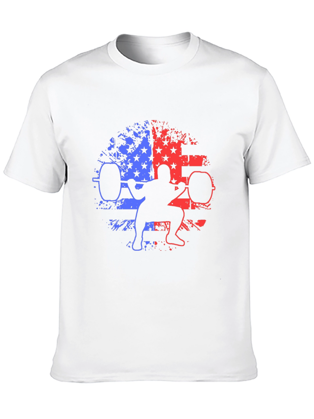Patriotic Weightlifting T-Shirt