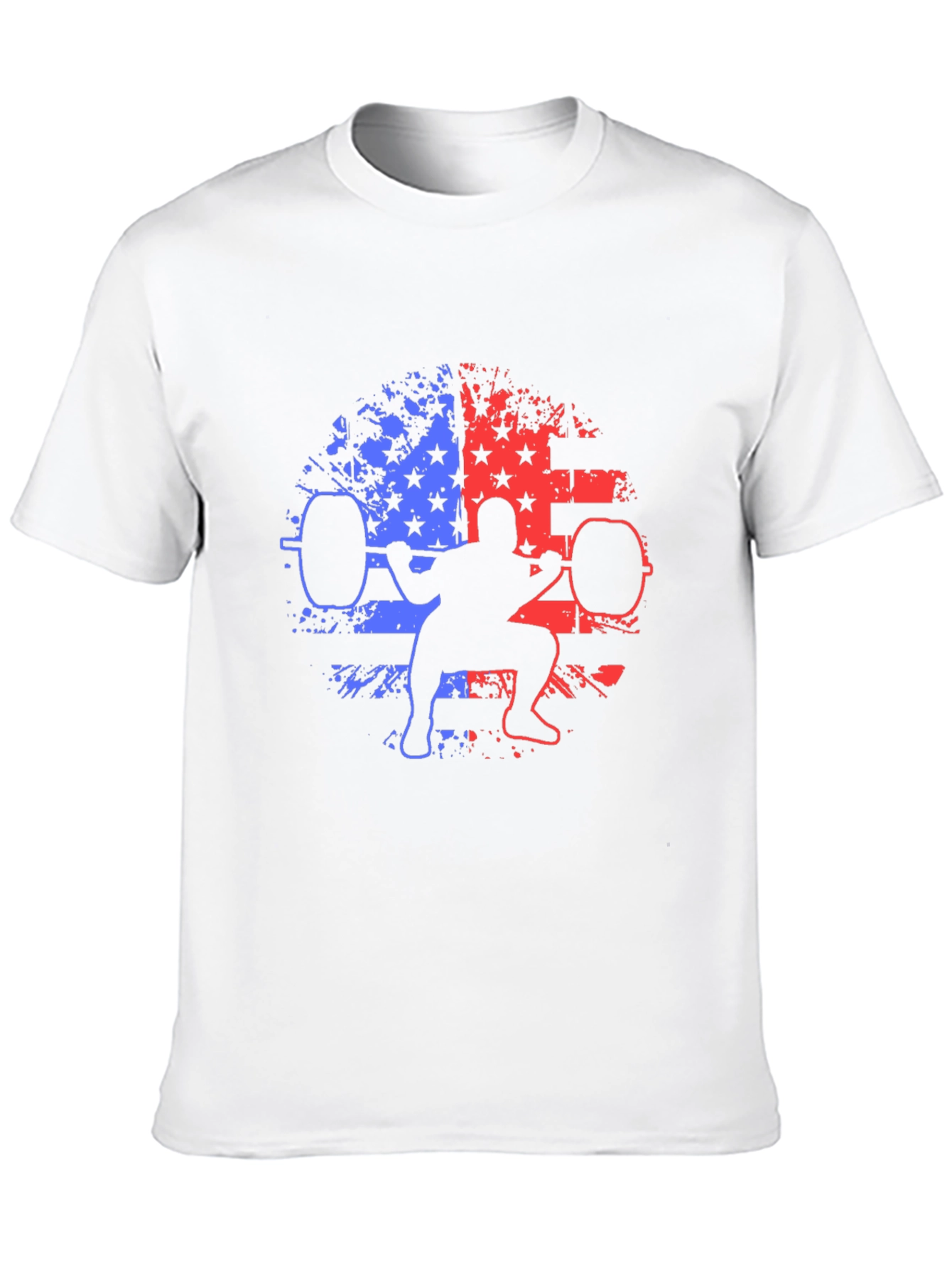 Patriotic Weightlifting T-Shirt