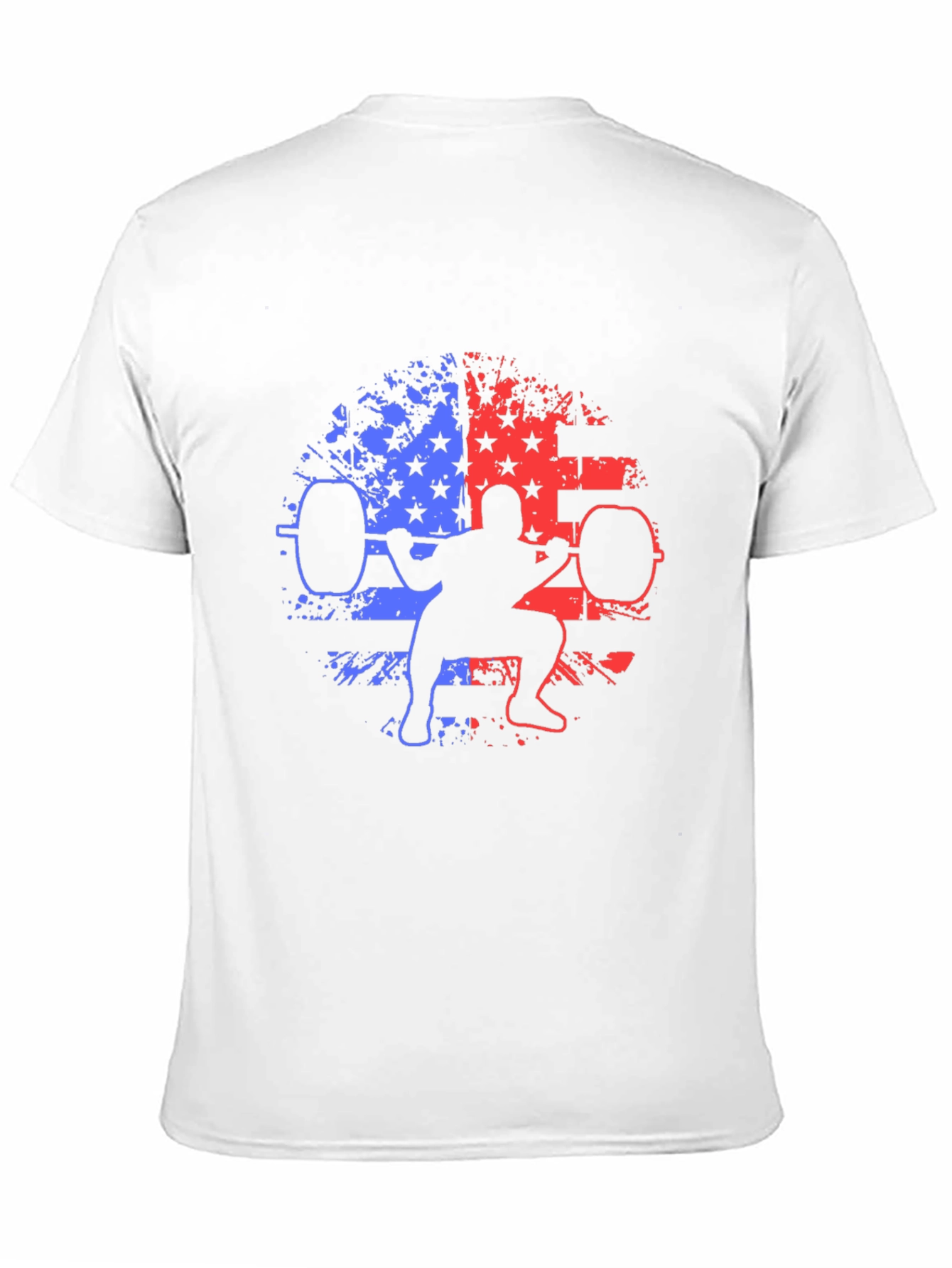 Patriotic Weightlifting T-Shirt