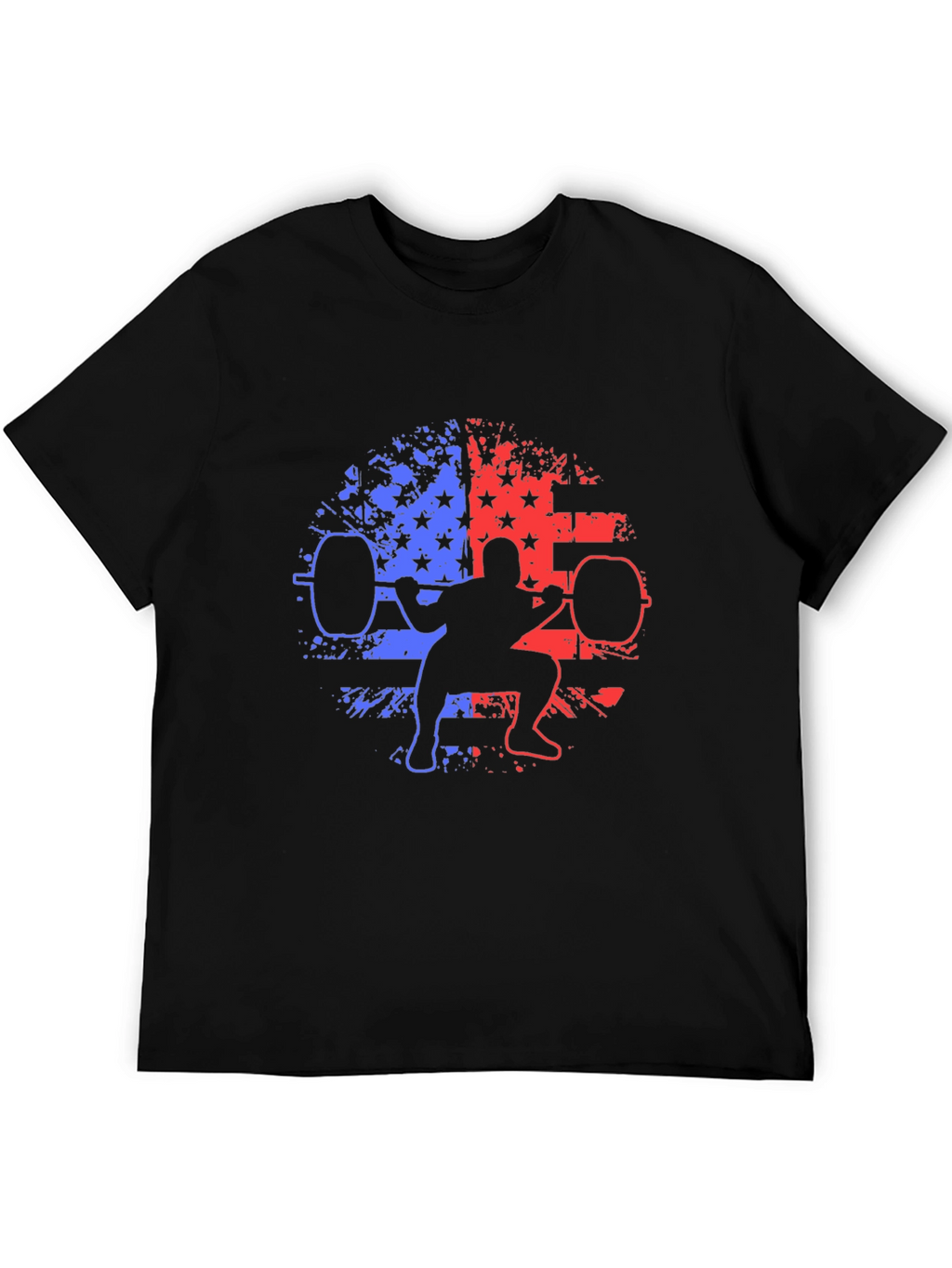 Patriotic Weightlifting T-Shirt