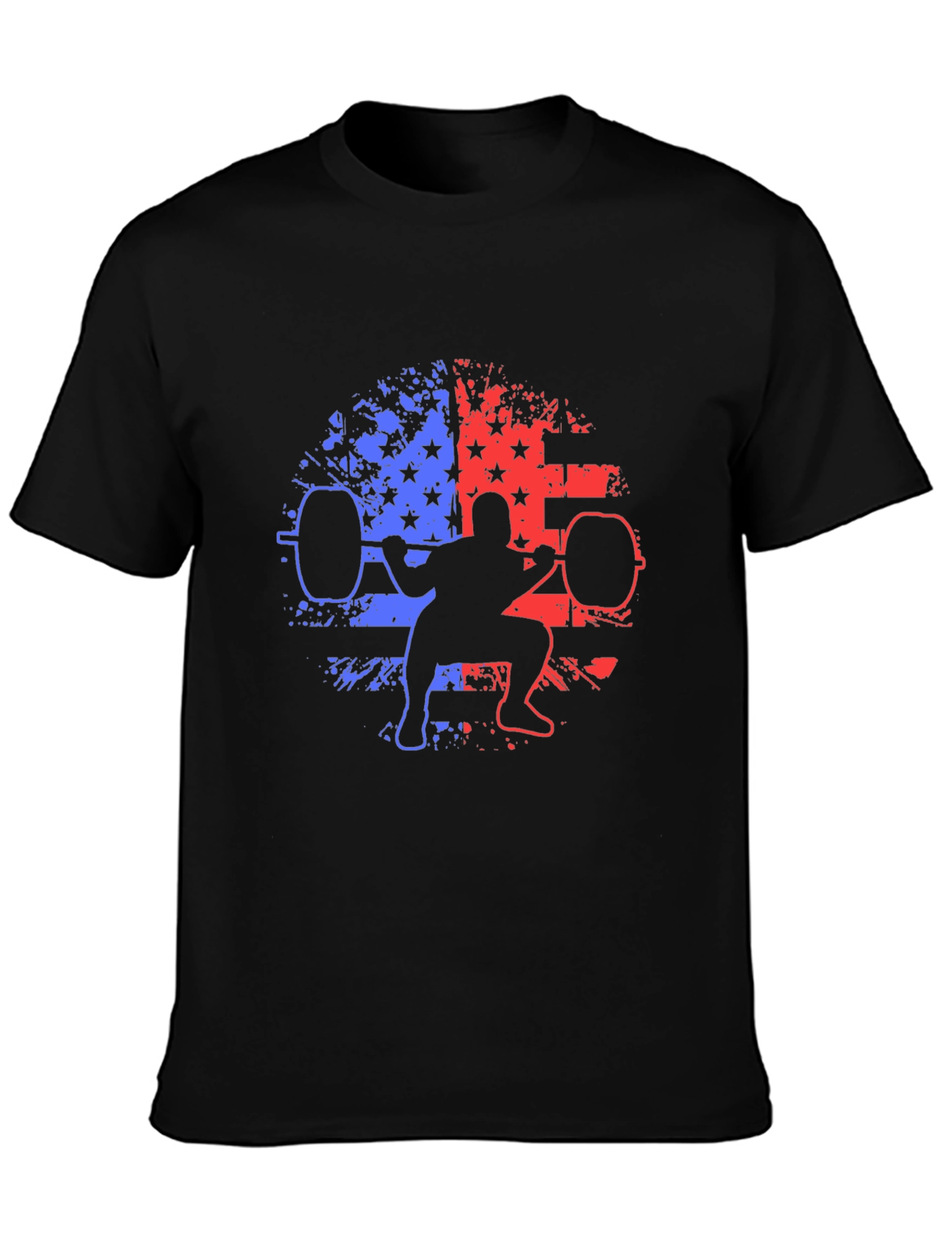 Patriotic Weightlifting T-Shirt