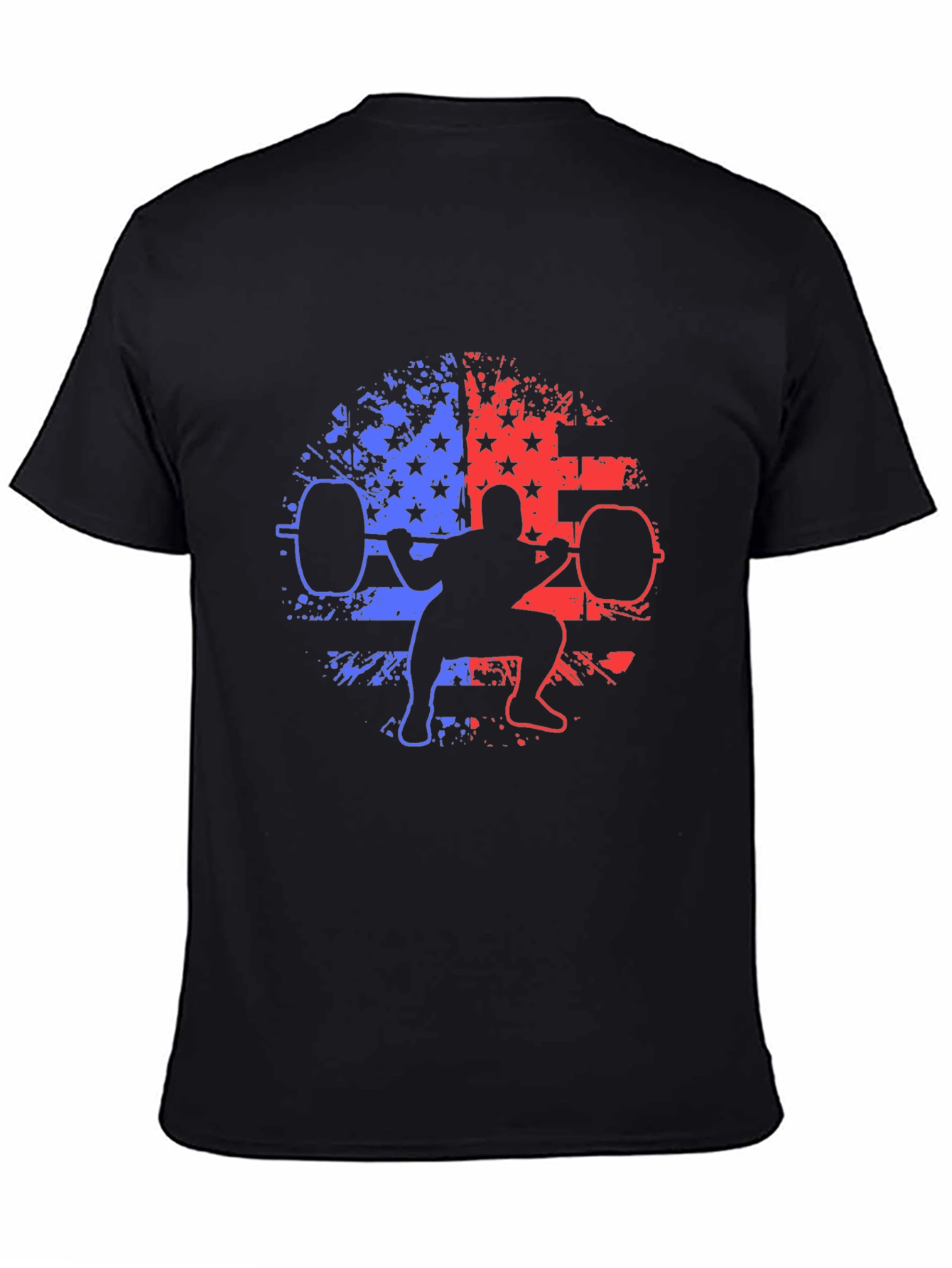 Patriotic Weightlifting T-Shirt