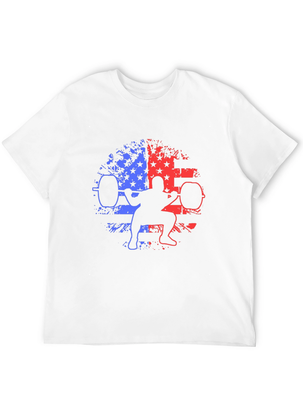 Patriotic Weightlifting T-Shirt