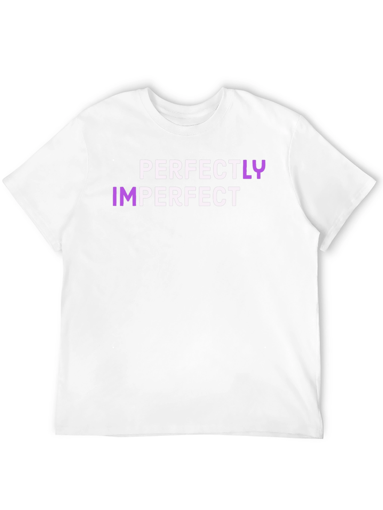 Perfectly Imperfect Graphic Tee - Black T-Shirt