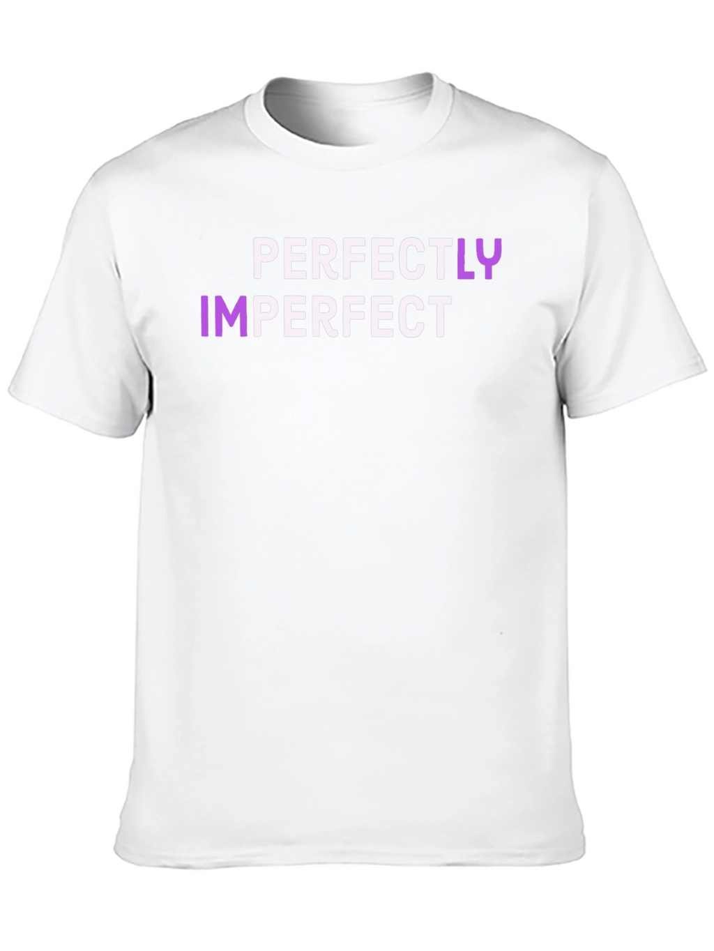 Perfectly Imperfect Graphic Tee - Black T-Shirt