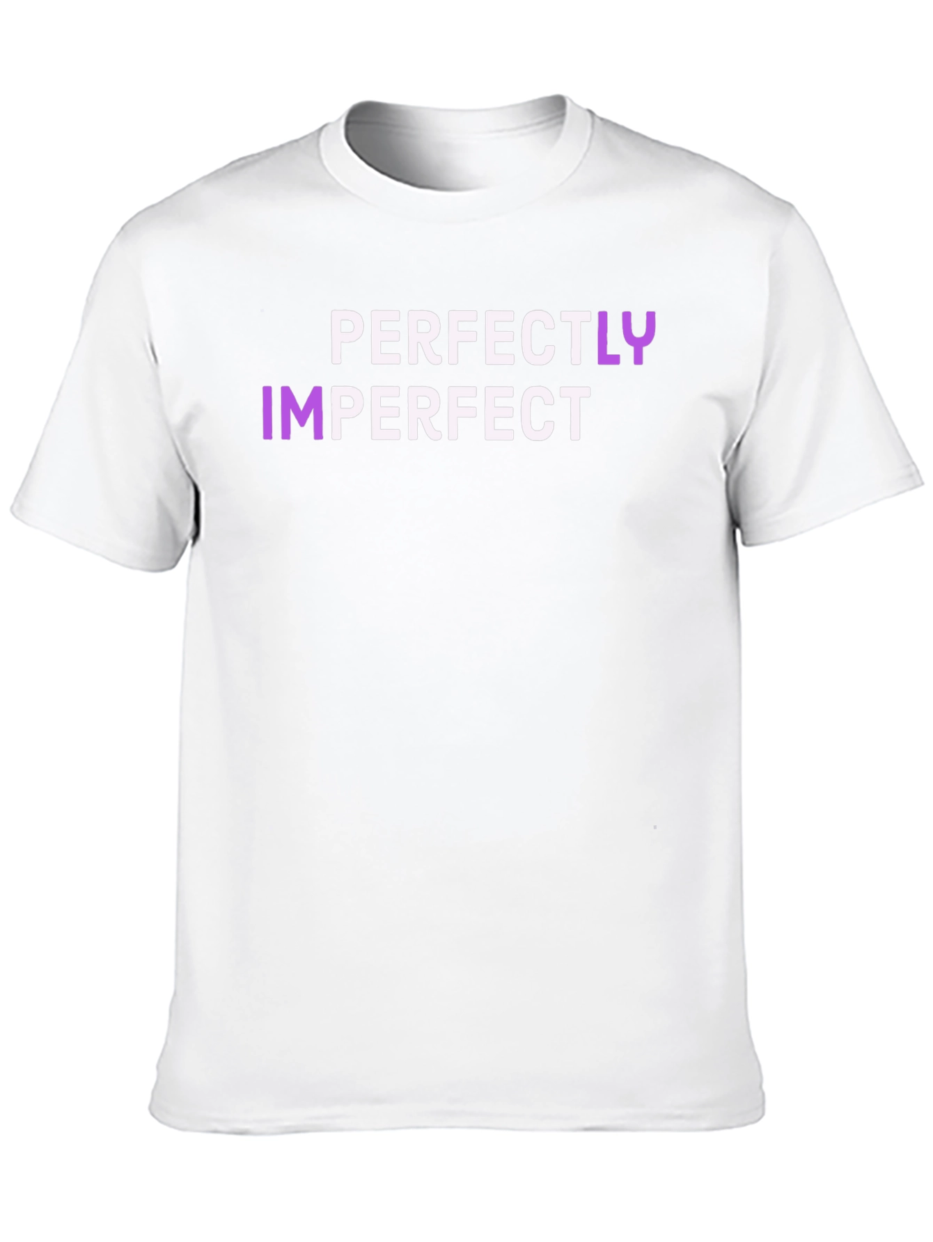 Perfectly Imperfect Graphic Tee - Black T-Shirt