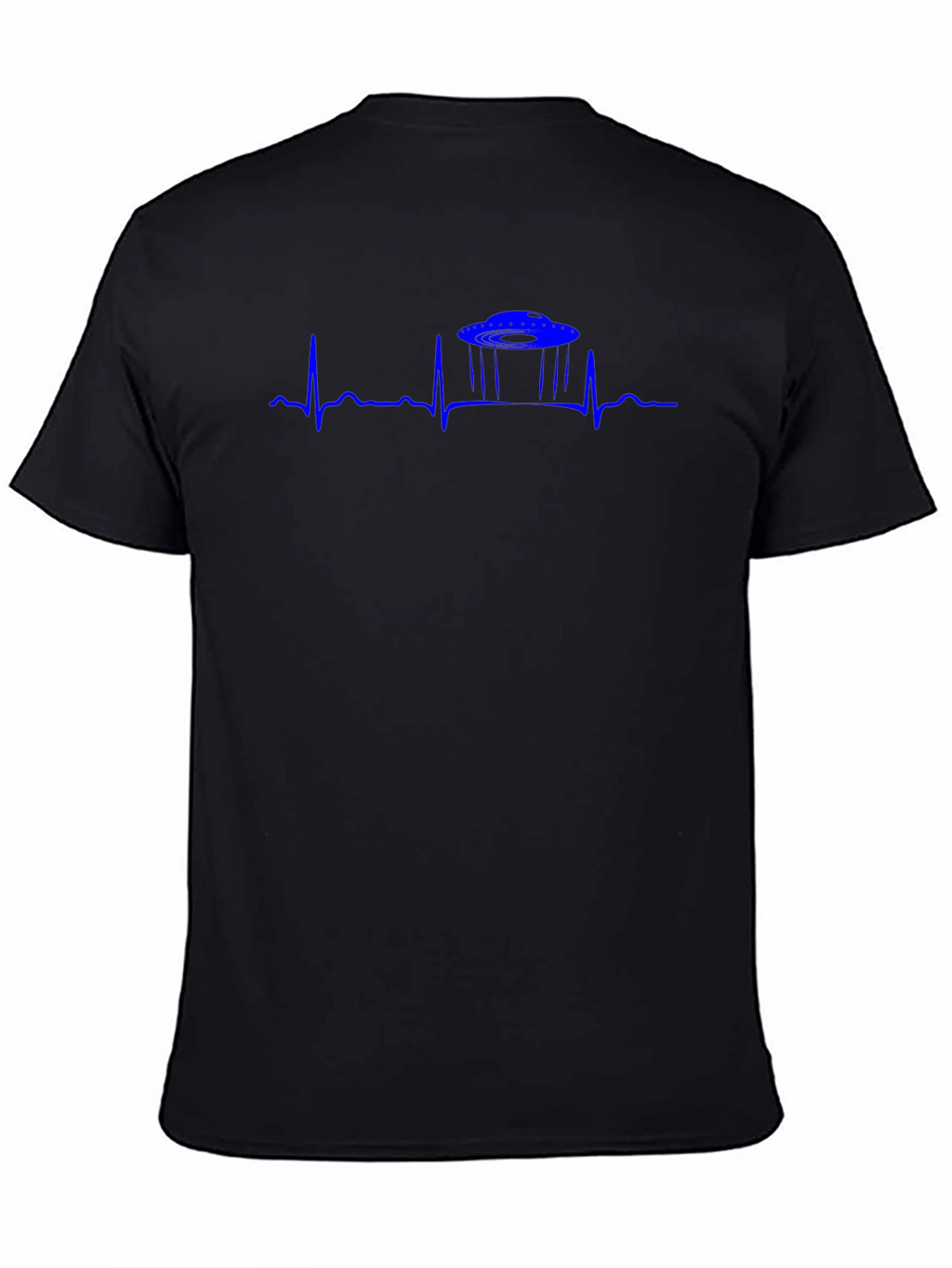 UFO Heartbeat T-Shirt - Sci-Fi Alien Tee