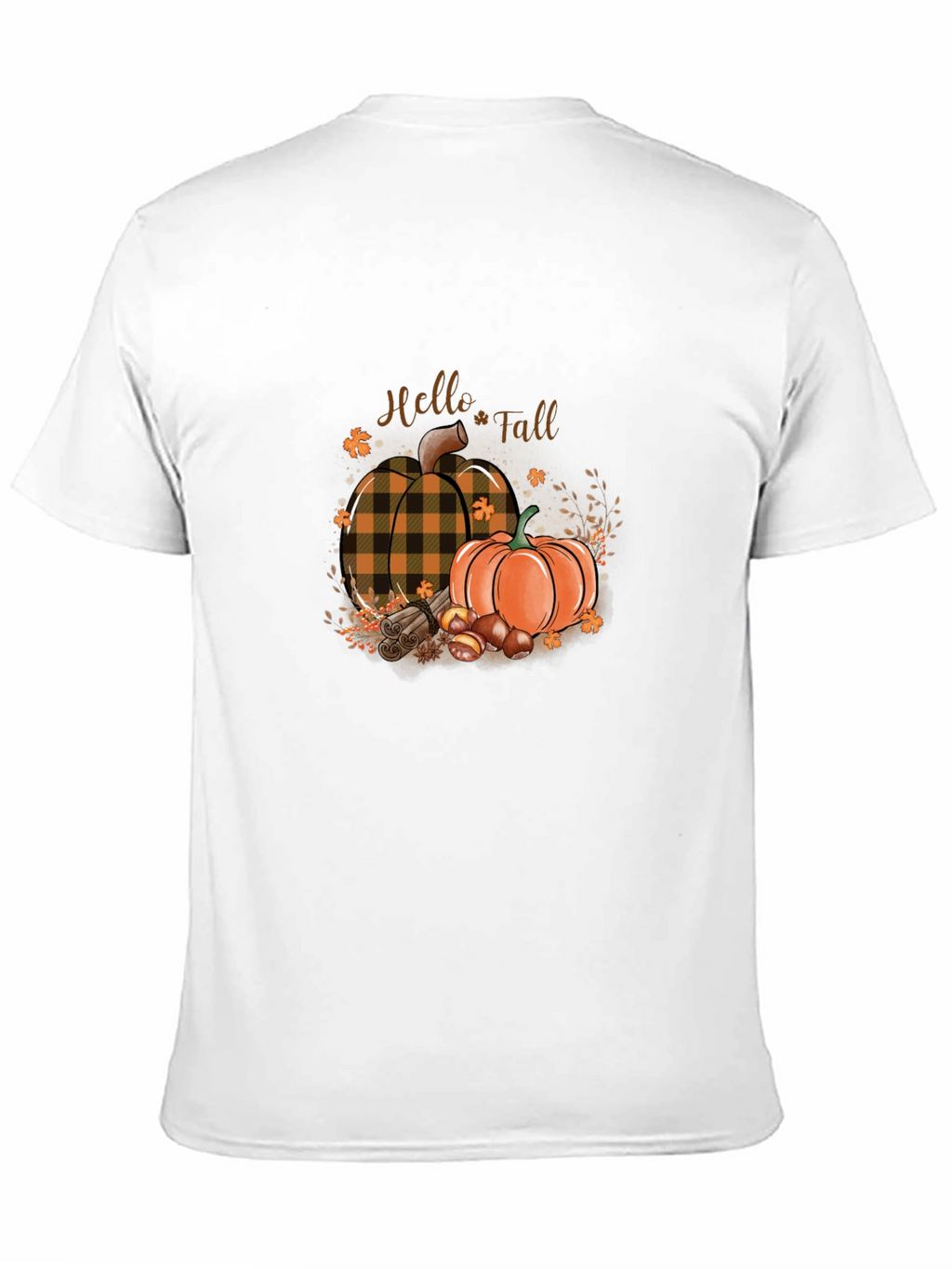 Hello Fall Pumpkin Graphic T-Shirt