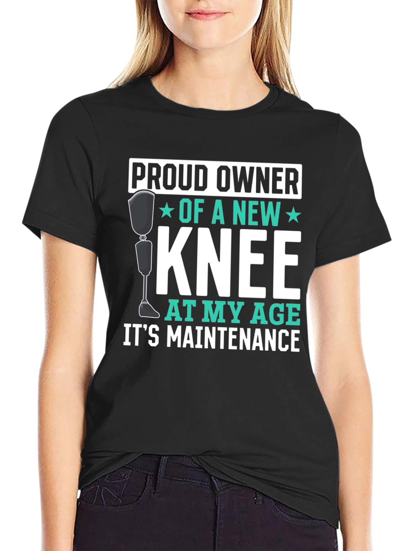 New Knee Owner Funny T-Shirt
