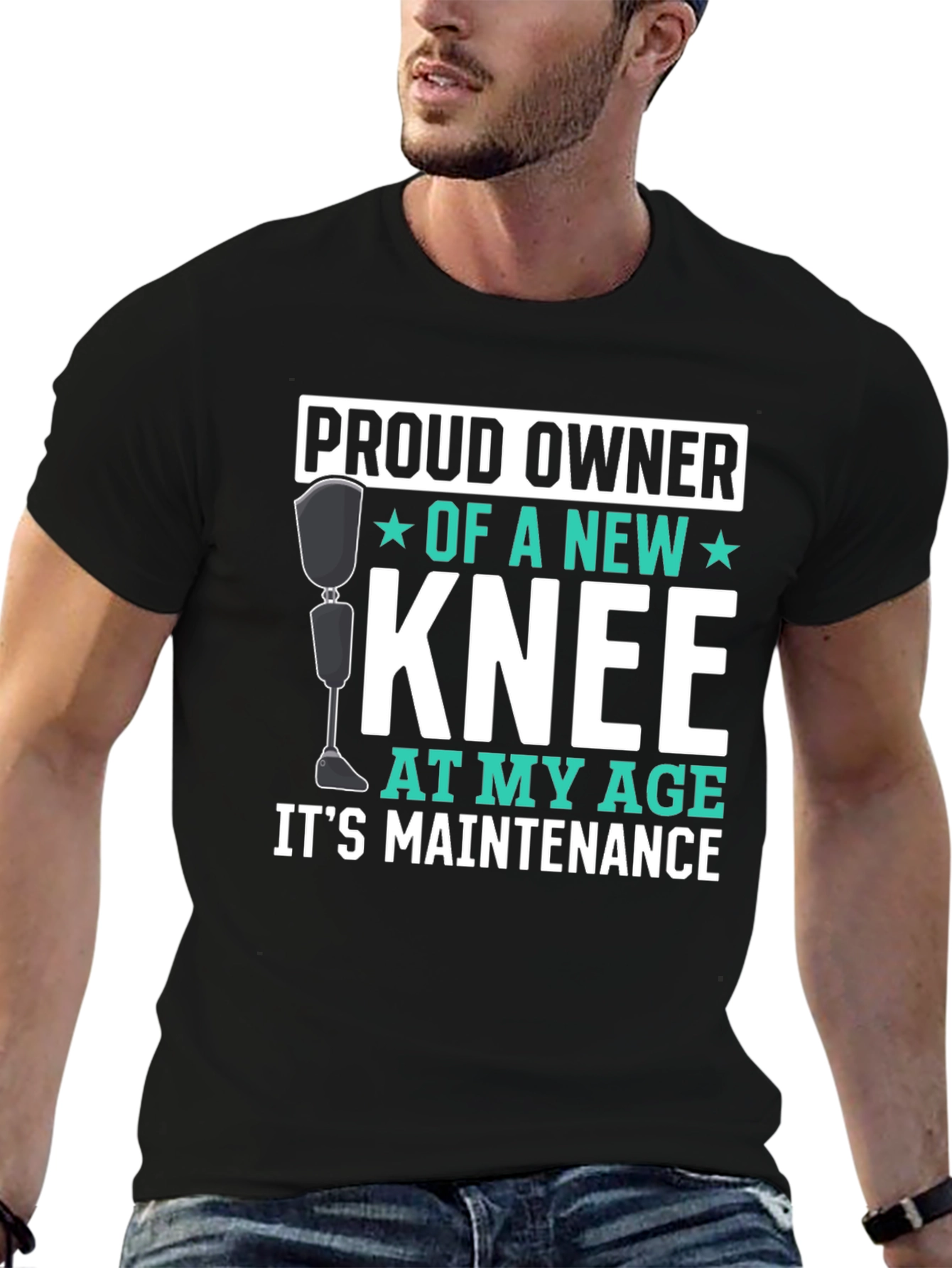 New Knee Owner Funny T-Shirt