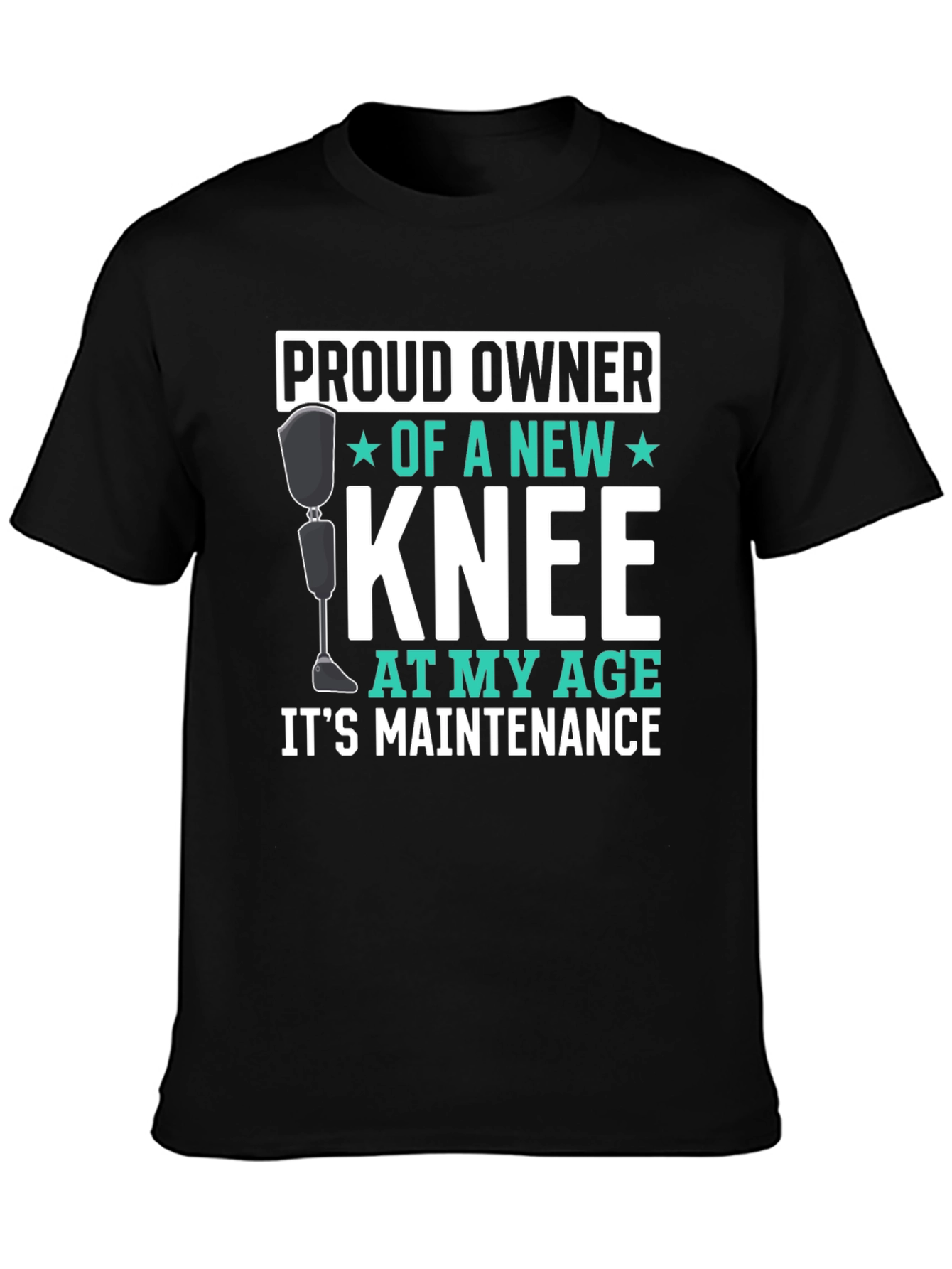 New Knee Owner Funny T-Shirt