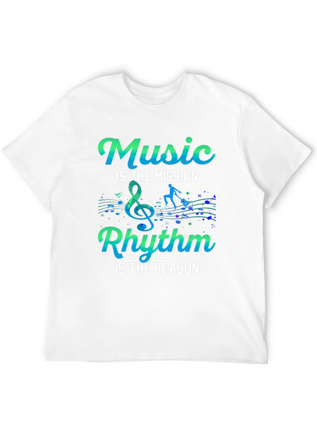 Music is the Mission Graphic T-Shirt