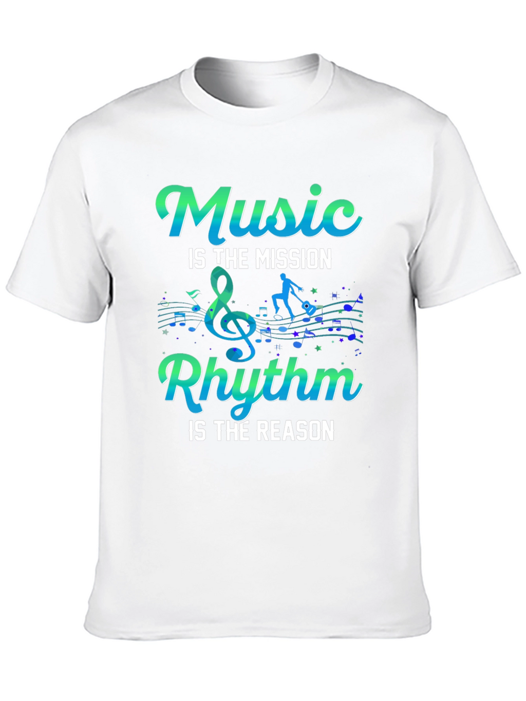 Music is the Mission Graphic T-Shirt