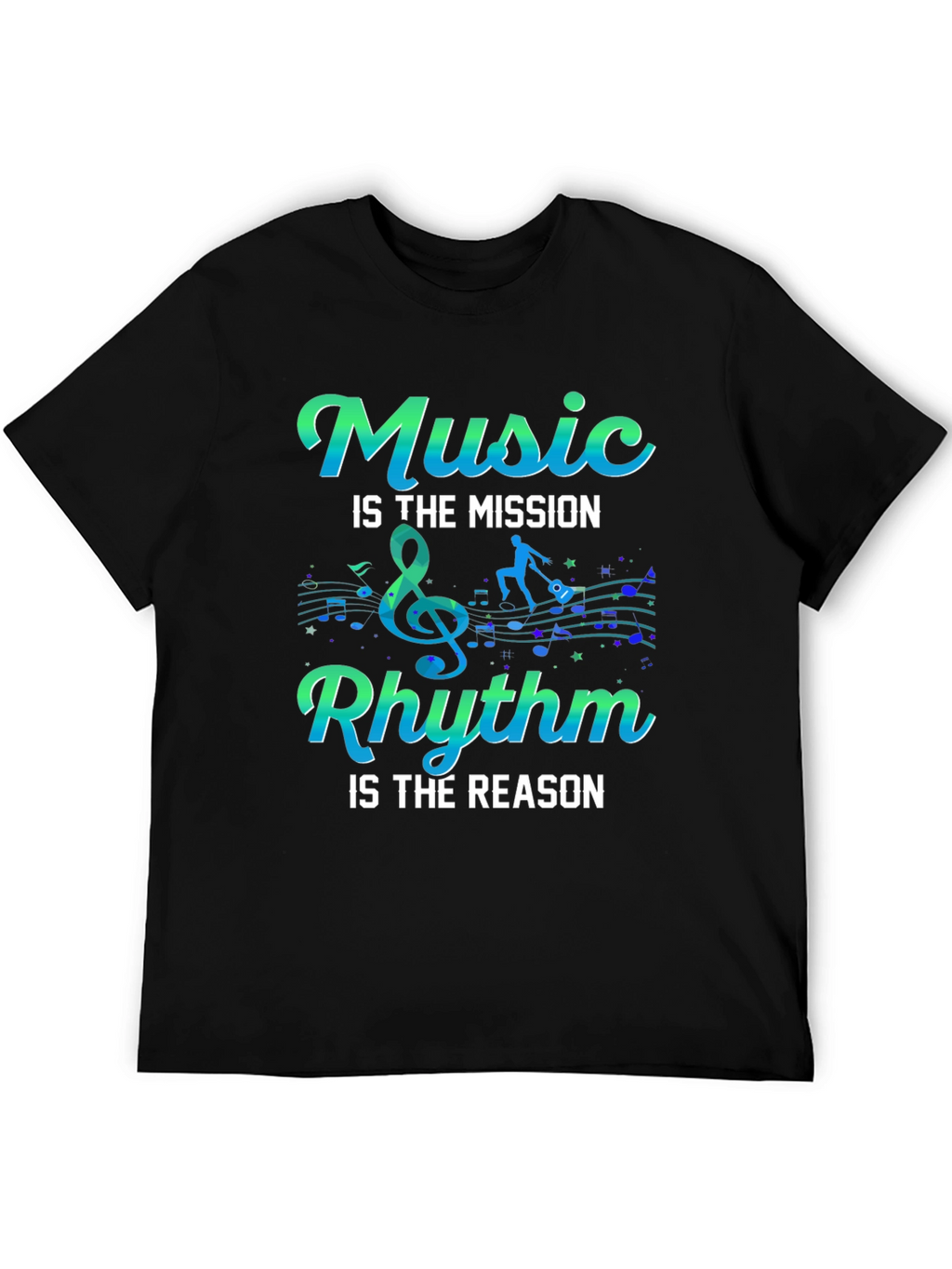 Music is the Mission Graphic T-Shirt