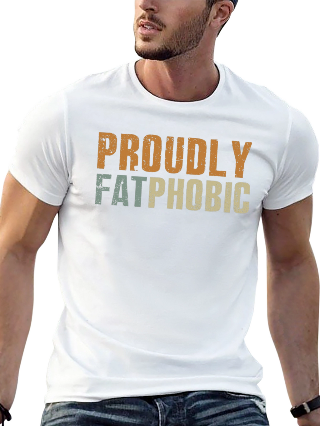 Proudly Fatphobic Graphic T-Shirt