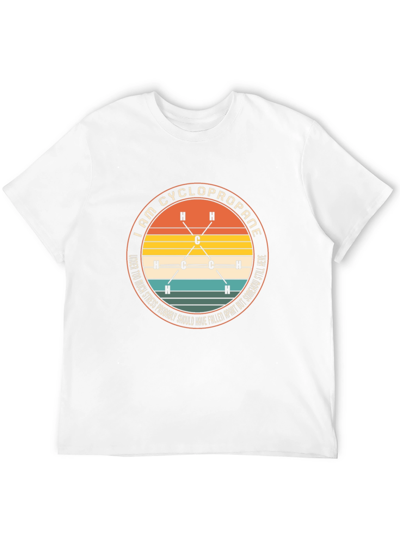 Cyclopropane Molecule T-Shirt - Chemistry Humor Shirt