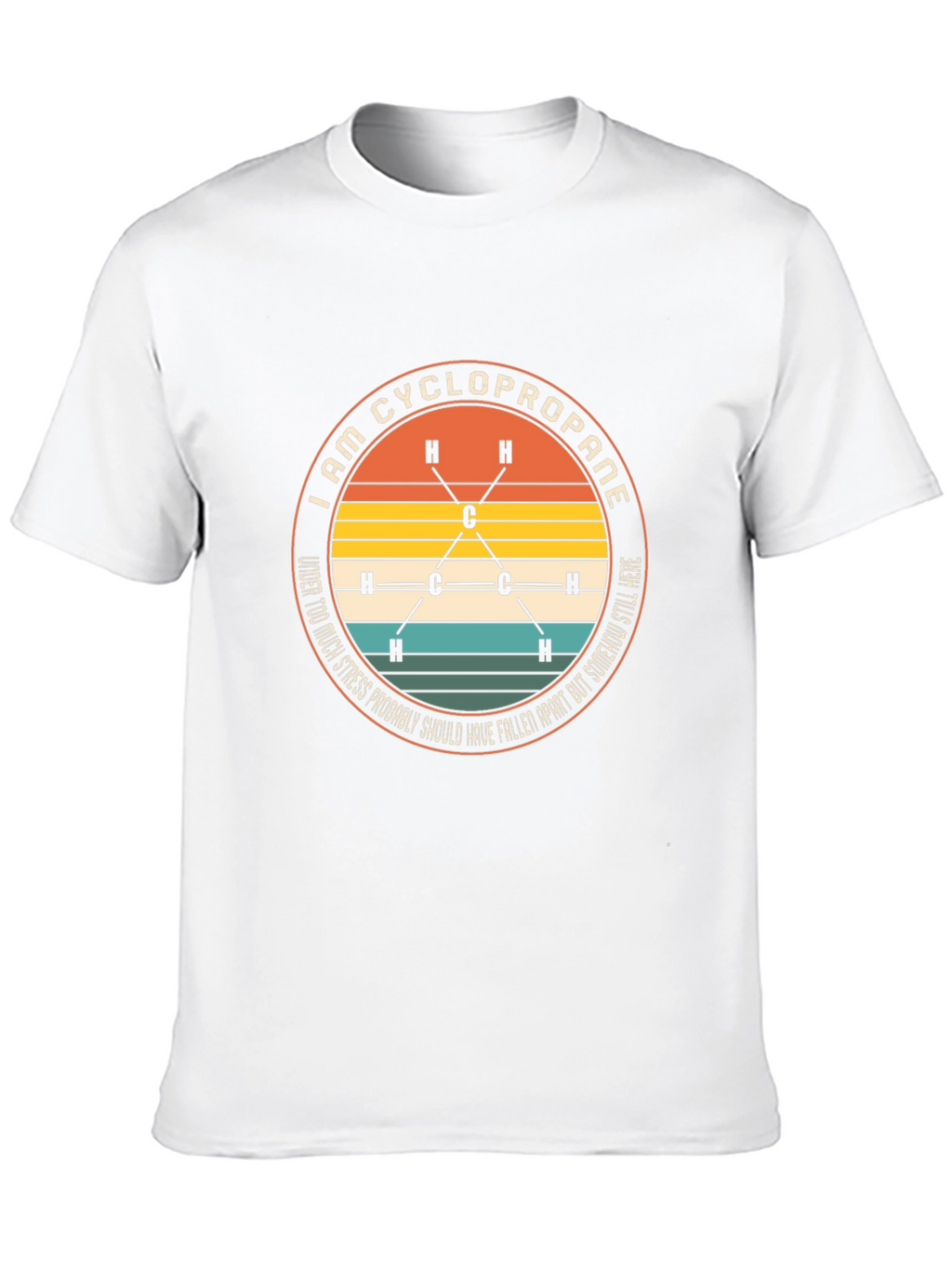 Cyclopropane Molecule T-Shirt - Chemistry Humor Shirt