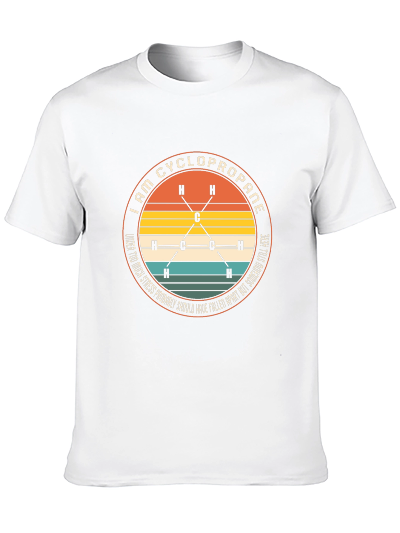 Cyclopropane Molecule T-Shirt - Chemistry Humor Shirt