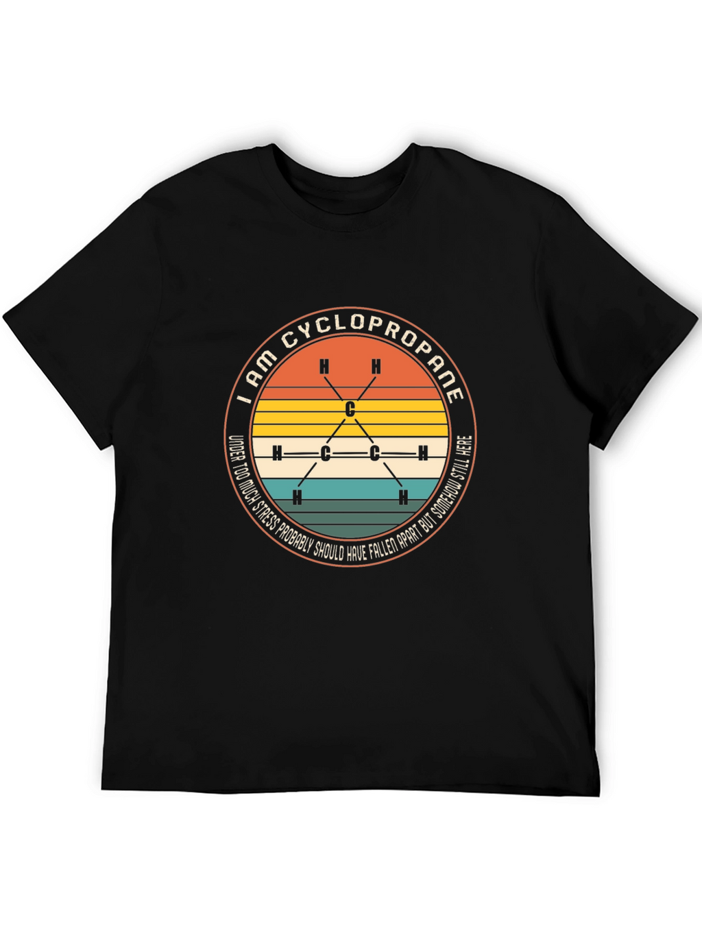 Cyclopropane Molecule T-Shirt - Chemistry Humor Shirt