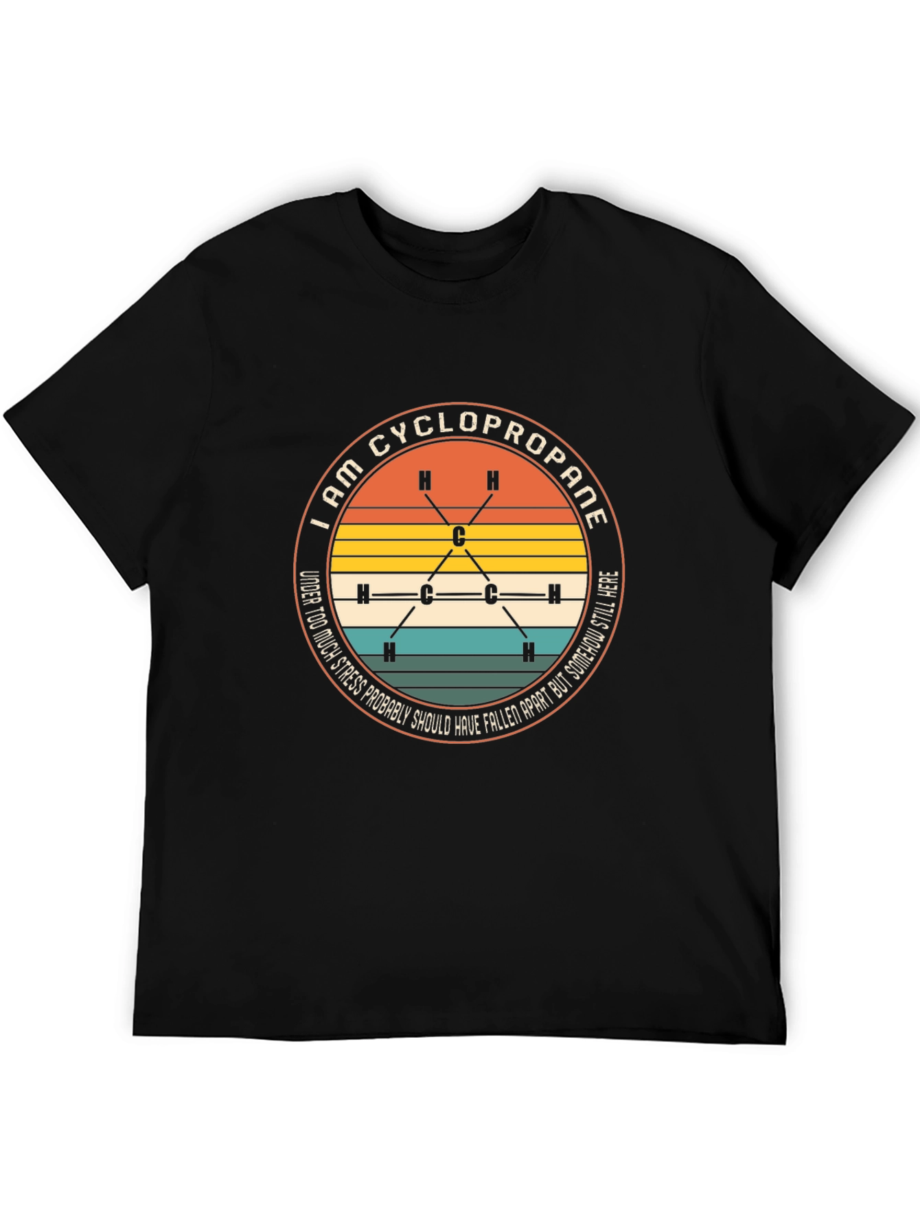Cyclopropane Molecule T-Shirt - Chemistry Humor Shirt