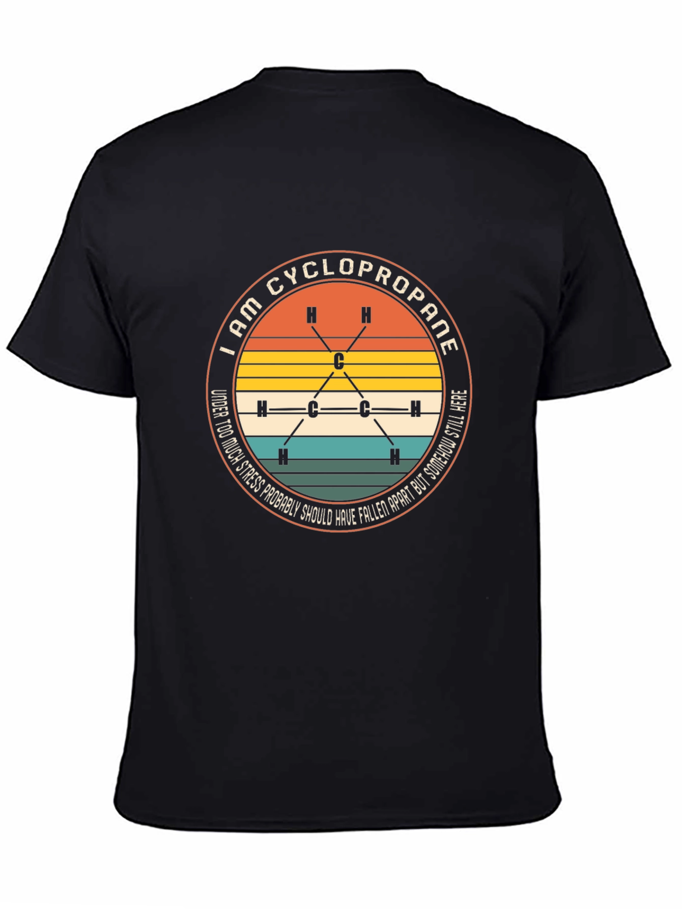 Cyclopropane Molecule T-Shirt - Chemistry Humor Shirt