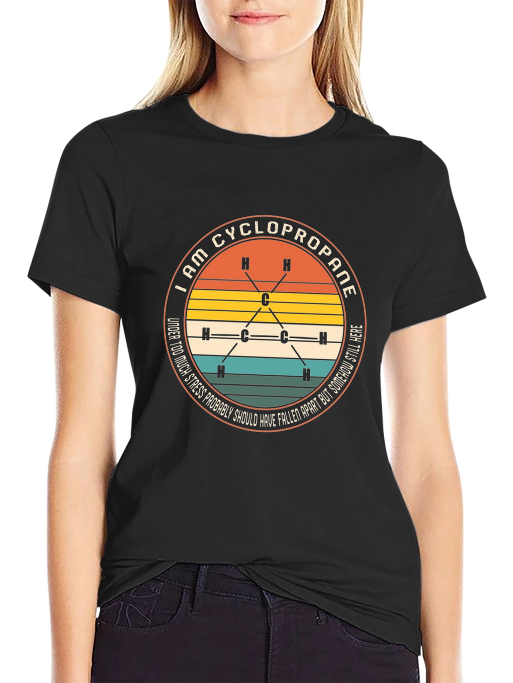 Cyclopropane Molecule T-Shirt - Chemistry Humor Shirt