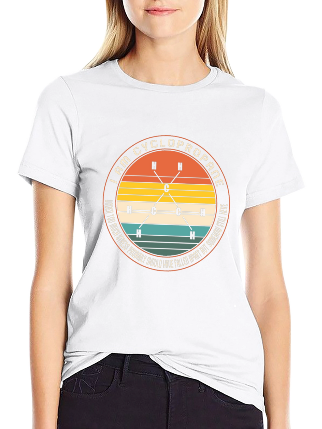 Cyclopropane Molecule T-Shirt - Chemistry Humor Shirt