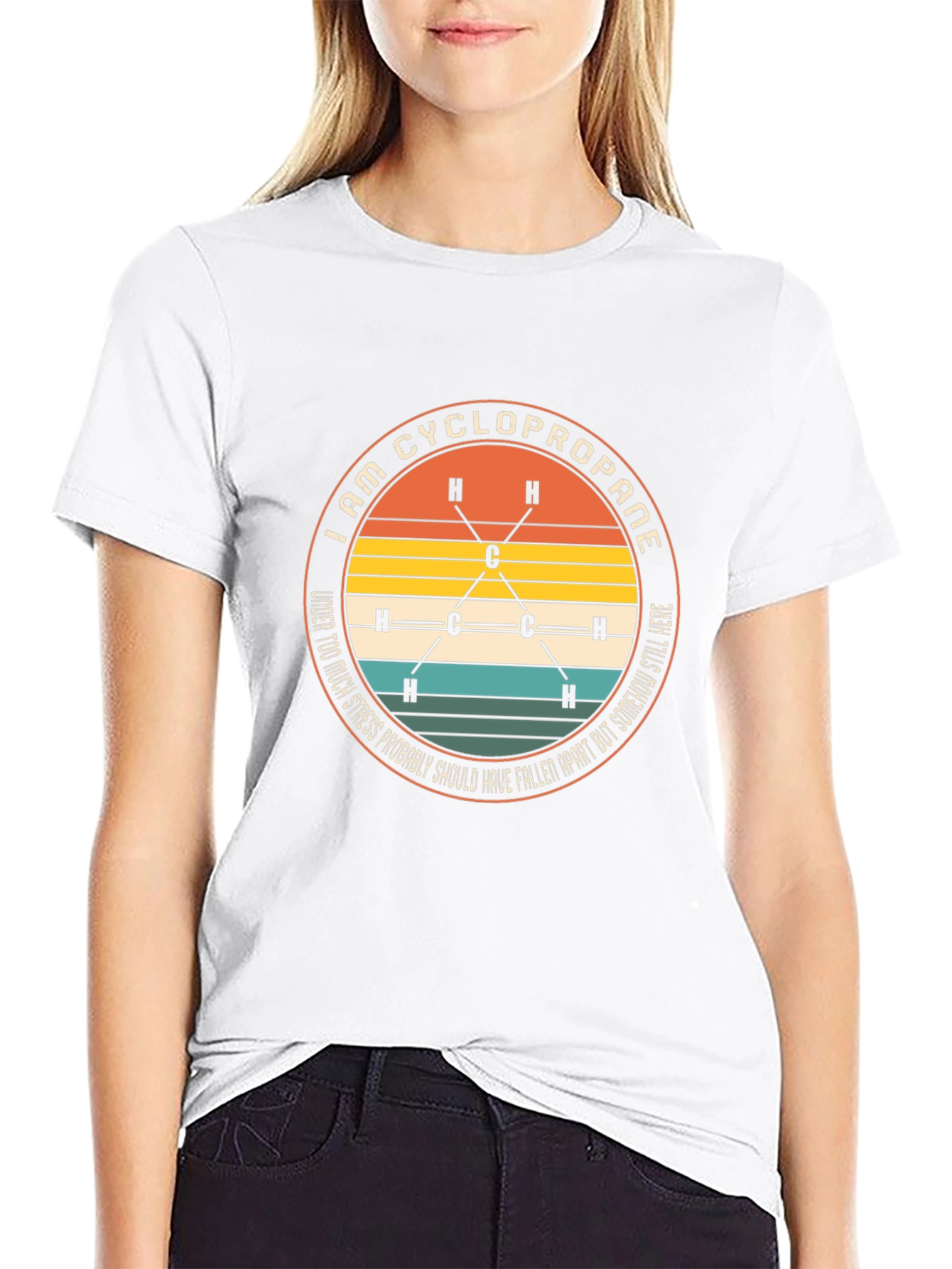 Cyclopropane Molecule T-Shirt - Chemistry Humor Shirt