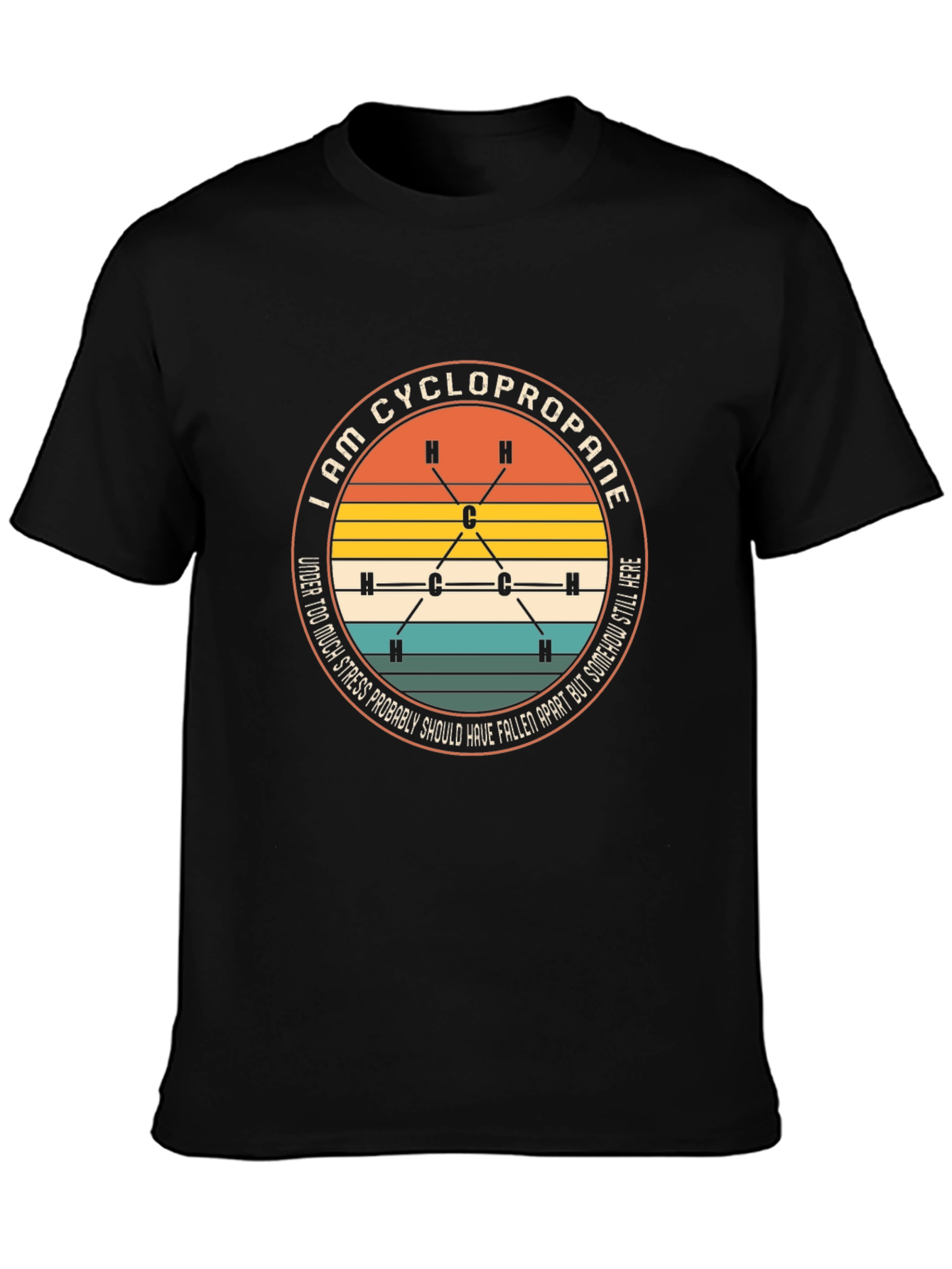 Cyclopropane Molecule T-Shirt - Chemistry Humor Shirt
