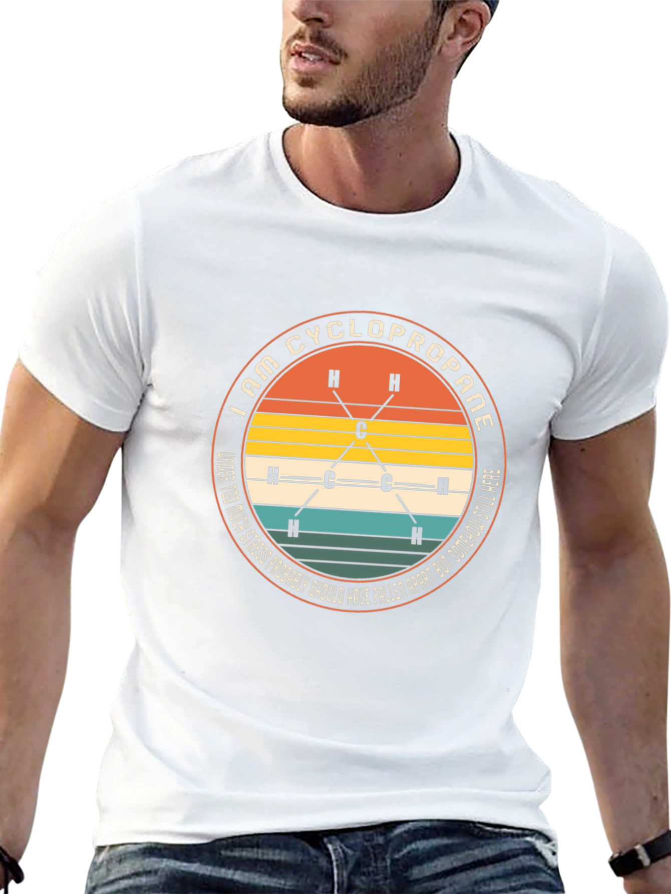 Cyclopropane Molecule T-Shirt - Chemistry Humor Shirt