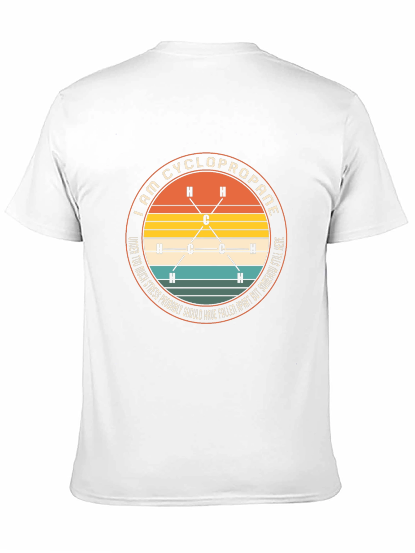 Cyclopropane Molecule T-Shirt - Chemistry Humor Shirt