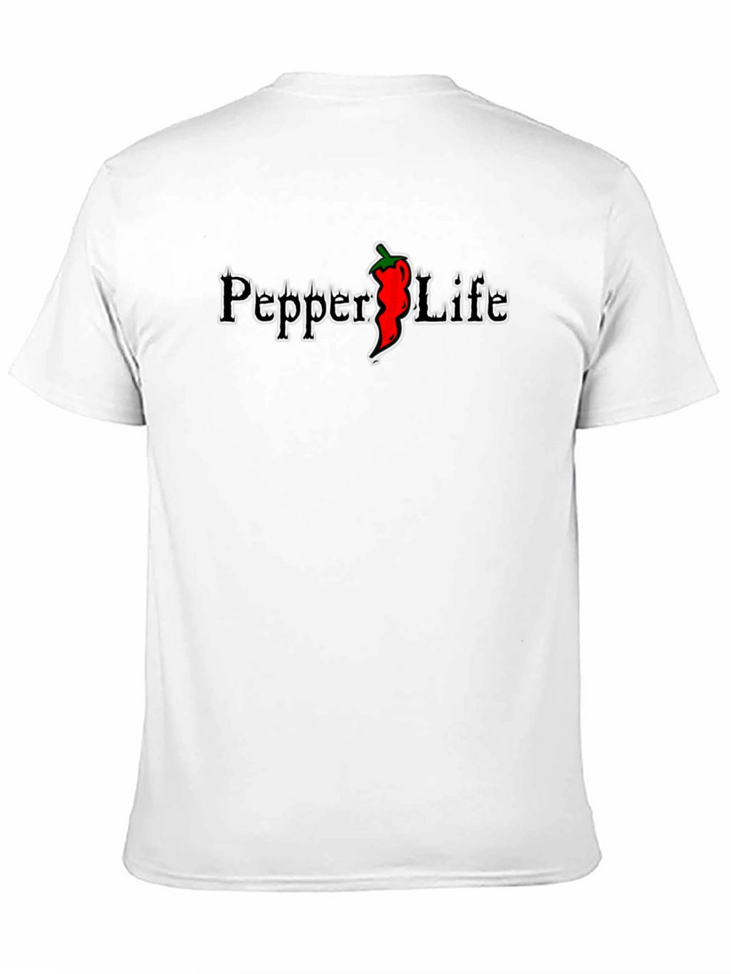 Pepper Life Black Graphic T-Shirt