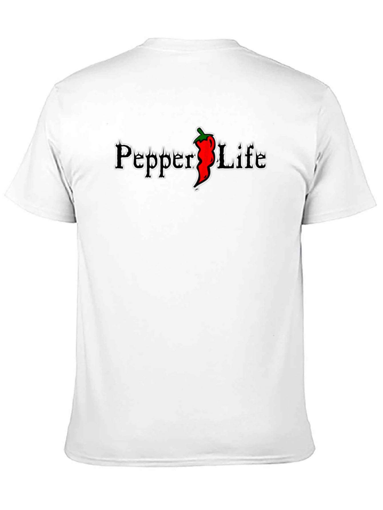 Pepper Life Black Graphic T-Shirt