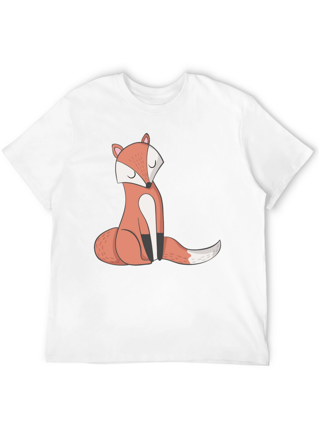 Cool Fox Graphic Tee - Unisex Black T-Shirt