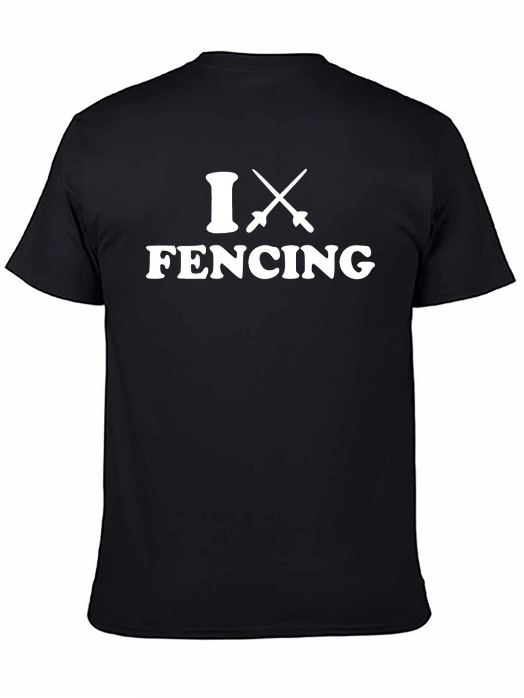 I X Fencing Black T-Shirt